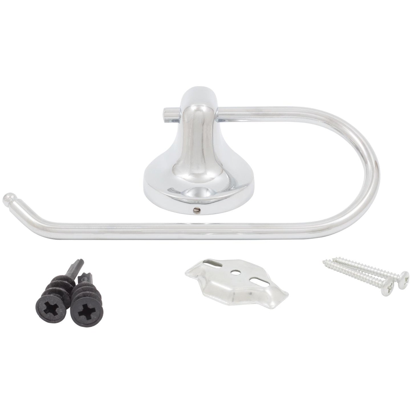 Stone Harbor Hardware Harbor Mist European Paper Holder, Polished Chrome