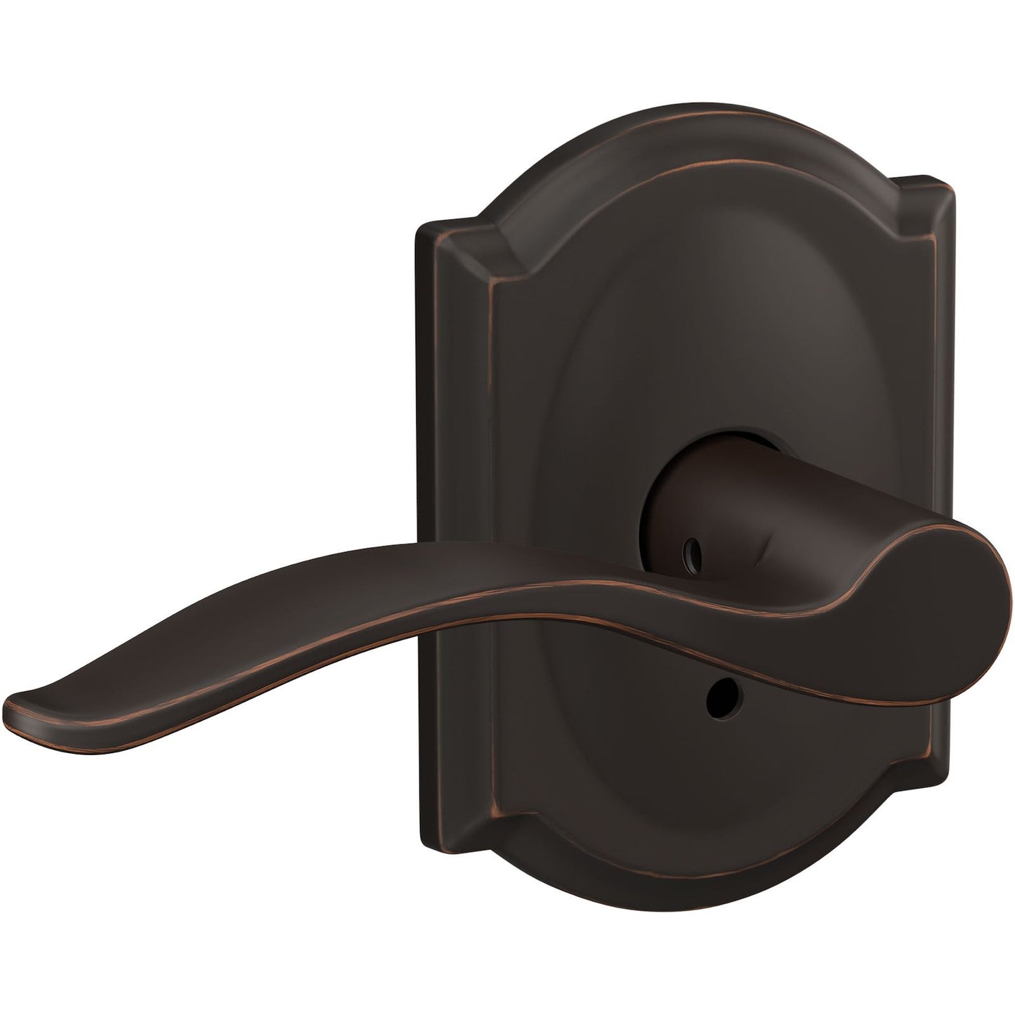 FC21PEN716CAM 16-600 10-027 Pennant / Camelot Passage / Privacy Combo - Aged Bronze