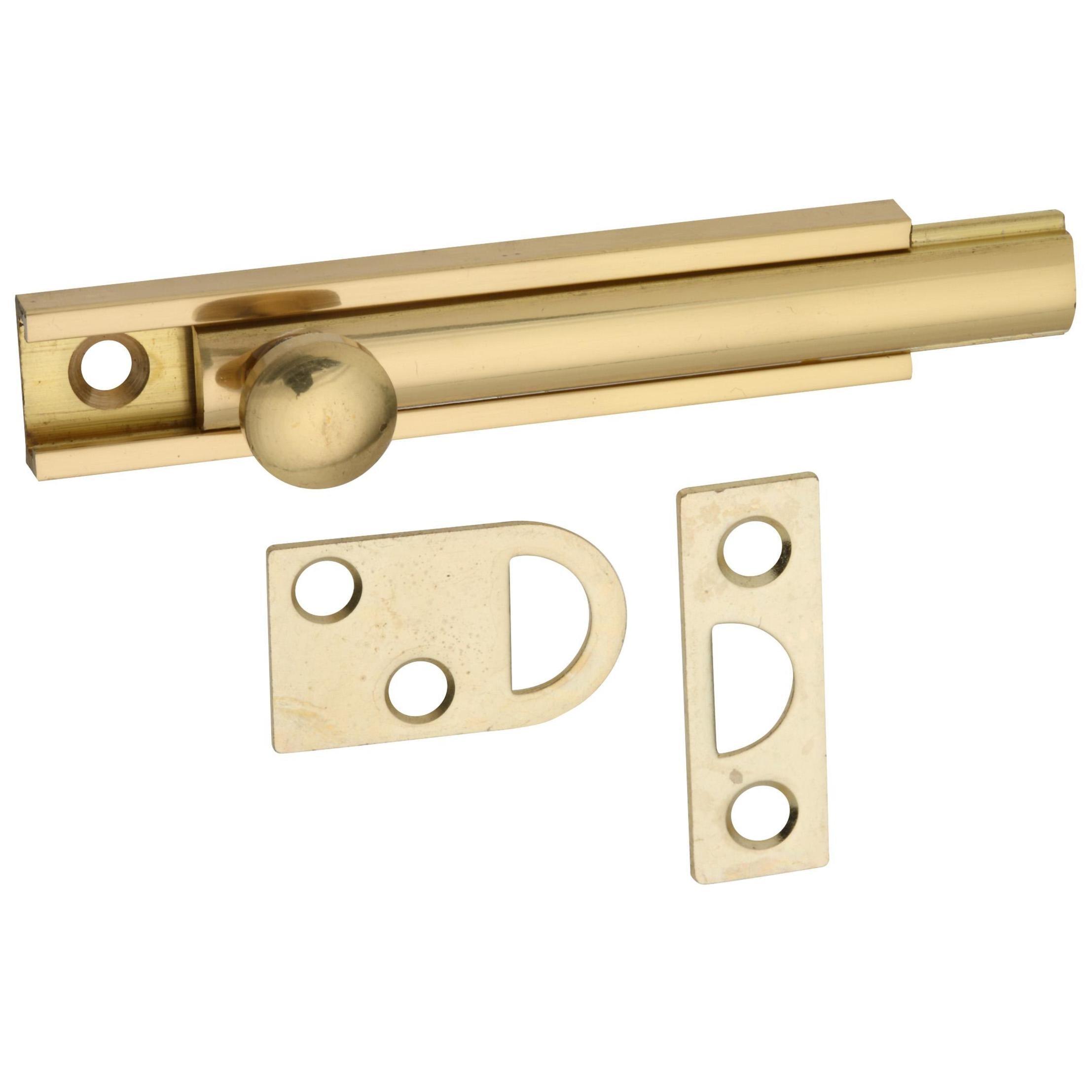 National Hardware - N197-970 V1922 3" Flush Bolt in Solid Brass