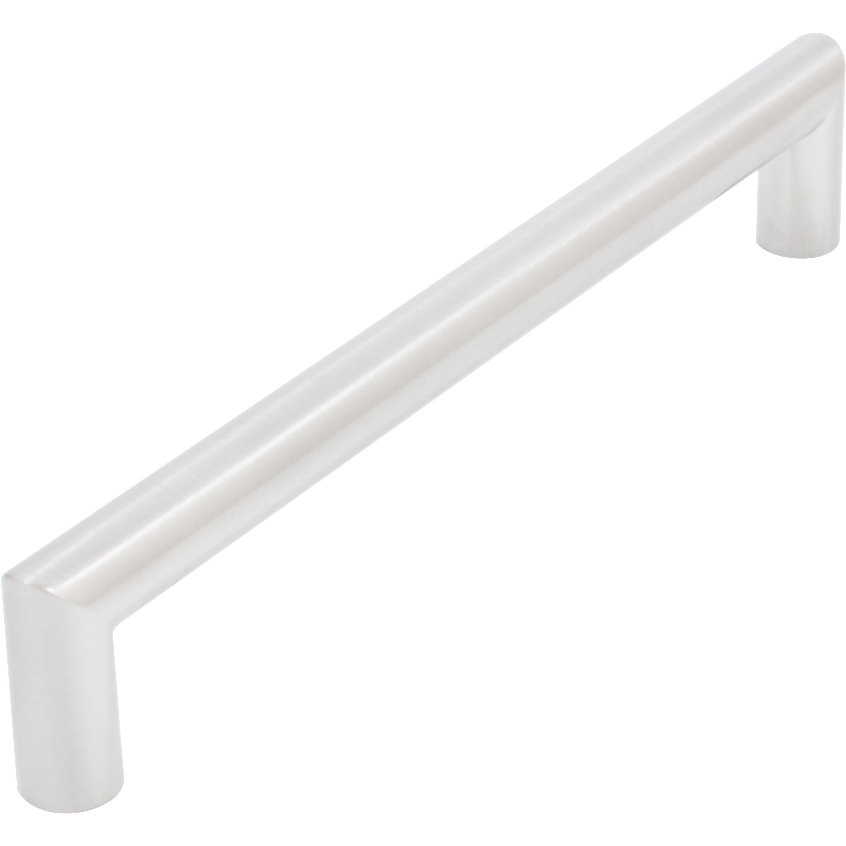 Stone Harbor Hardware Contemporary Round Cabinet Pull, 160 Millimeters, Zinc Base Material, Satin Nickel