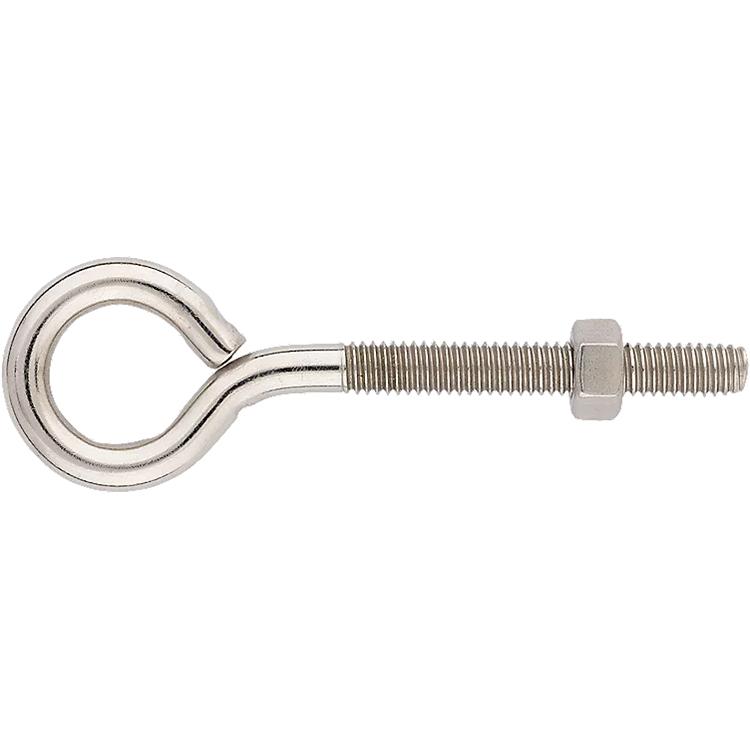 2161BC 5/16" x 4" Eye Bolt - Stainless Steel