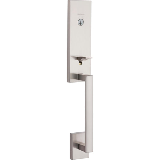 Vancouver Handleset - 818 Series with Smartkey and Six Way Adjustable Latch - Exterior Only