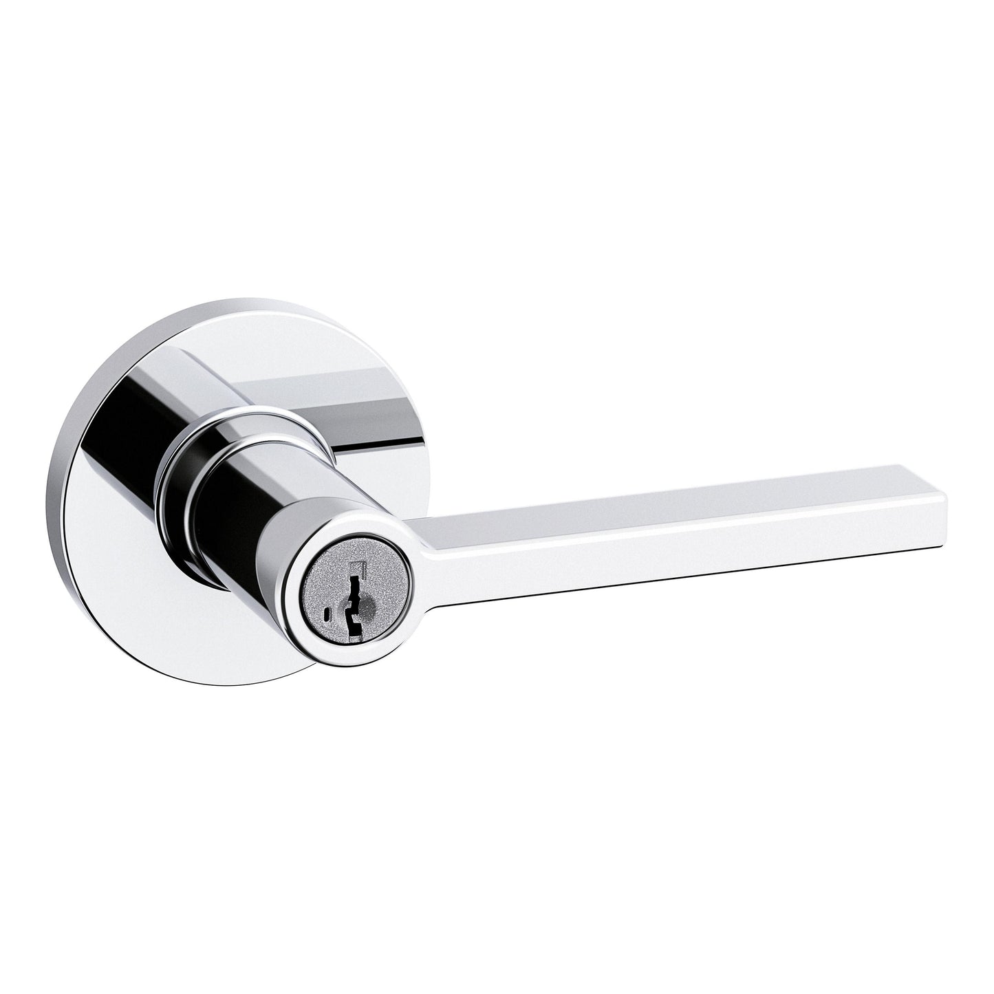438CSL RDT 26 SMT RCAL UL 3031 23155 LK Casey Entry Less Keys - Polished Chrome