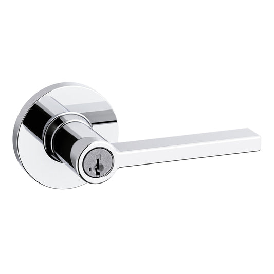 438CSL RDT 26 SMT RCAL UL 3031 23155 LK Casey Entry Less Keys - Polished Chrome