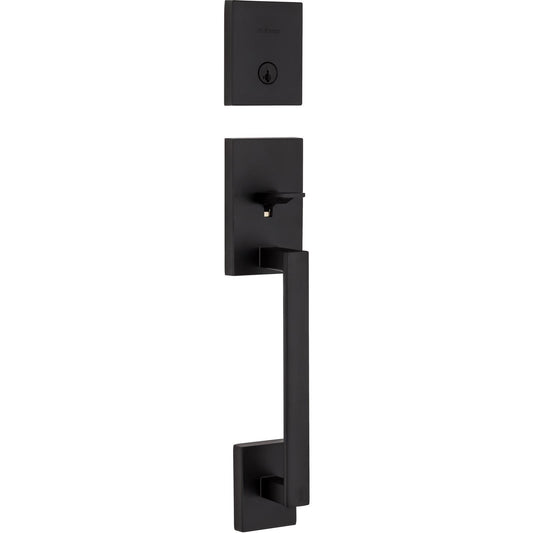 San Clemente Handleset - 818 Series with Smartkey and Six Way Adjustable Latch - Exterior Only