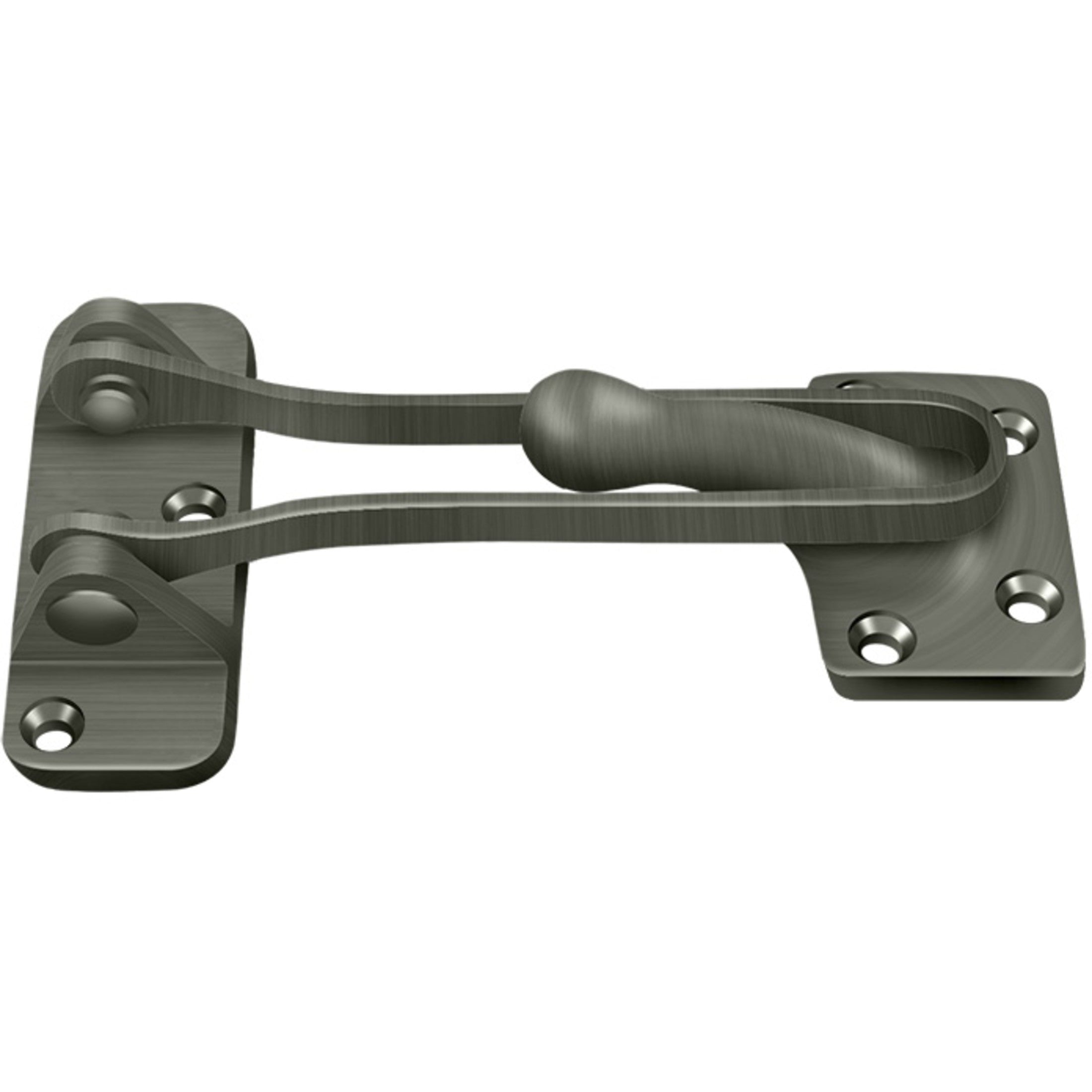 Deltana DG425U15A Solid Brass 4-Inch Door Guard