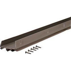 05991 - Vinyl U-Shape Screw-On Under Door Seal, 36 Inches, Brown