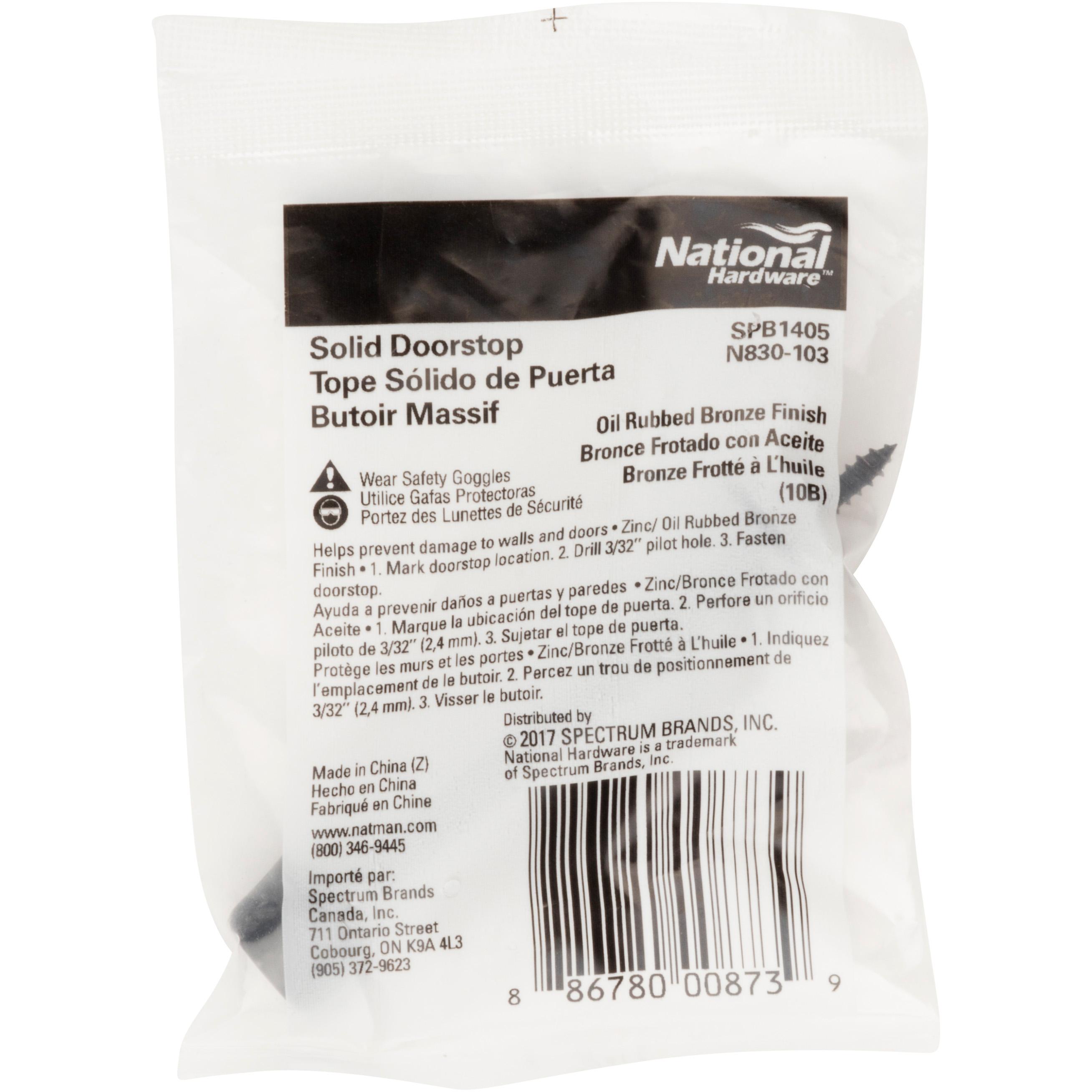 SPB1405 3" Rigid Door Stop - Oil-Rubbed Bronze