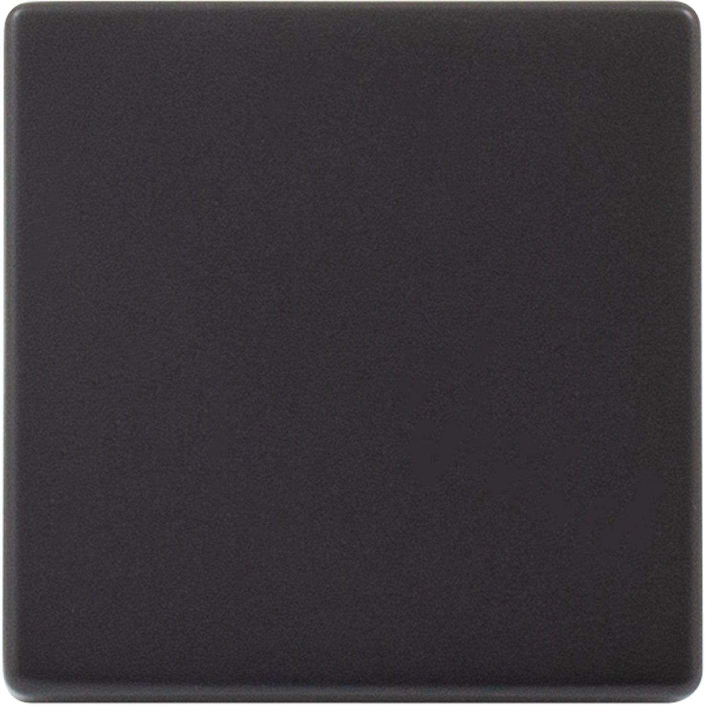 Stone Harbor Hardware Contemporary Square Cabinet Knob, 1-1/2 Inches, Zinc Base Material, Matte Black