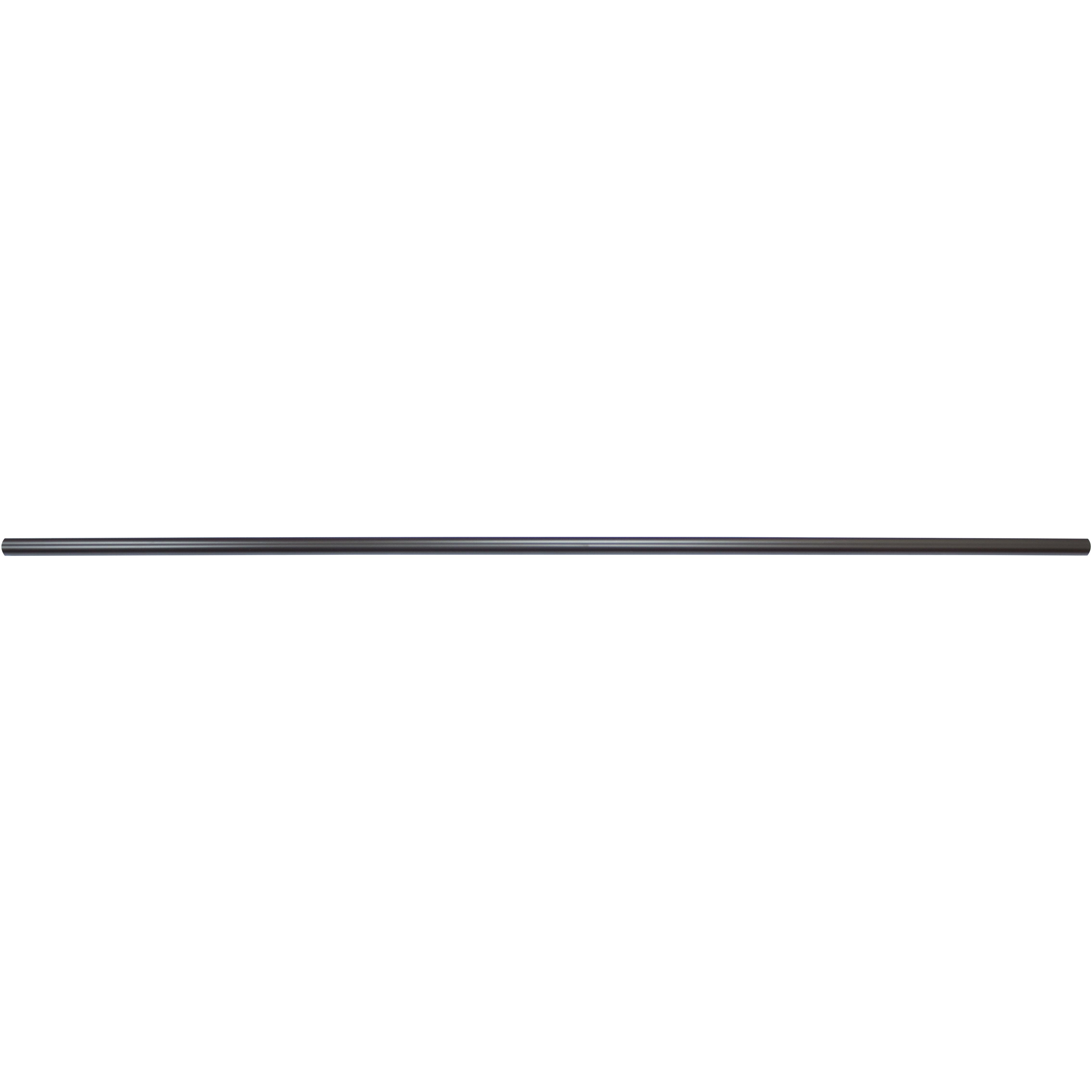 Stone Harbor Hardware Stainless Shower Rod, 5 Feet, No Flanges Included, Dark Bronze