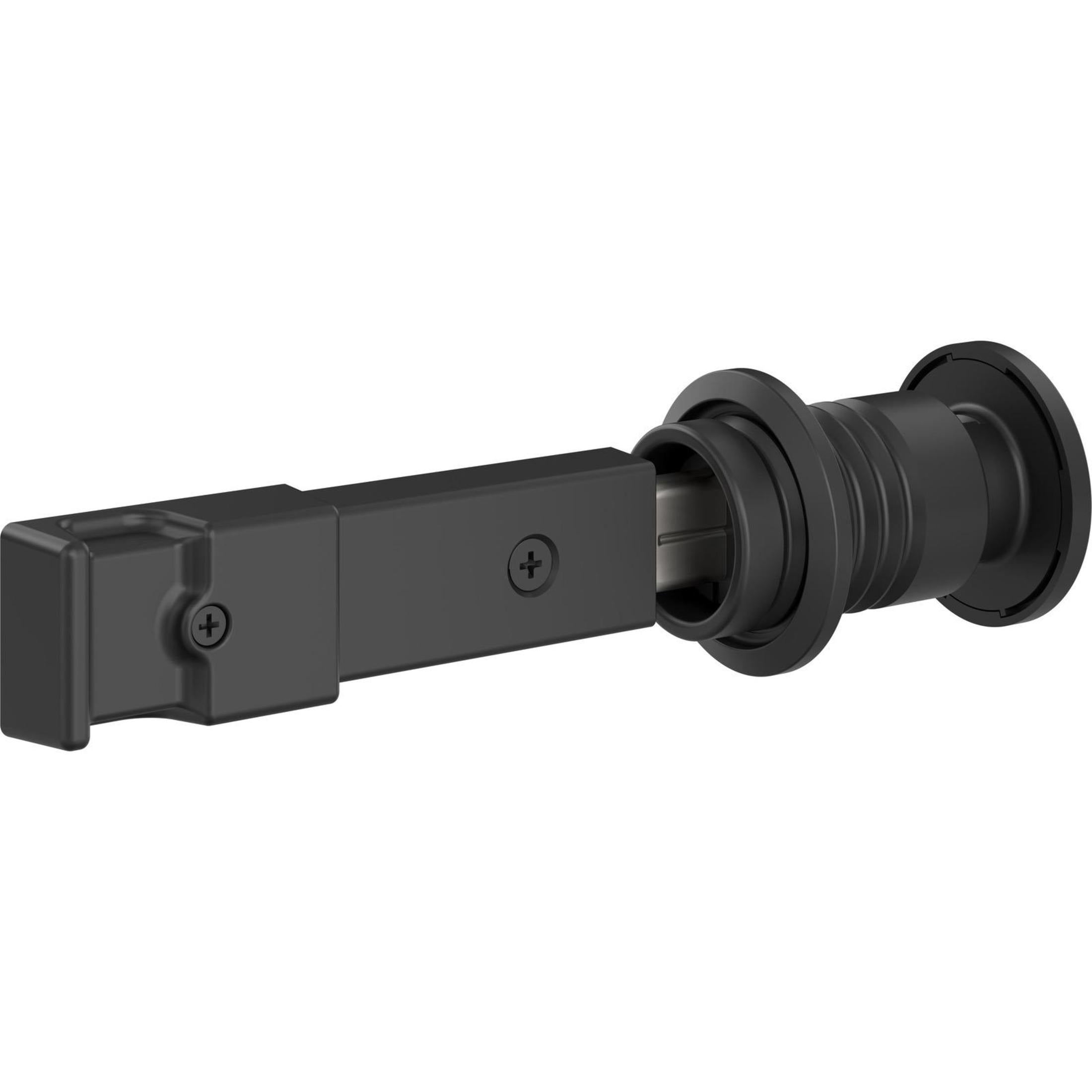 National Hardware -N700-150 V1045  Barn Door Privacy Lock - Matte Black
