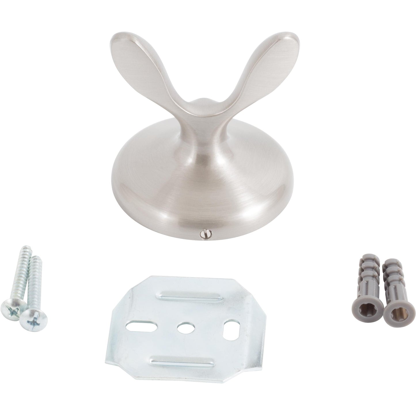 Coastal Robe Hook - Satin Nickel