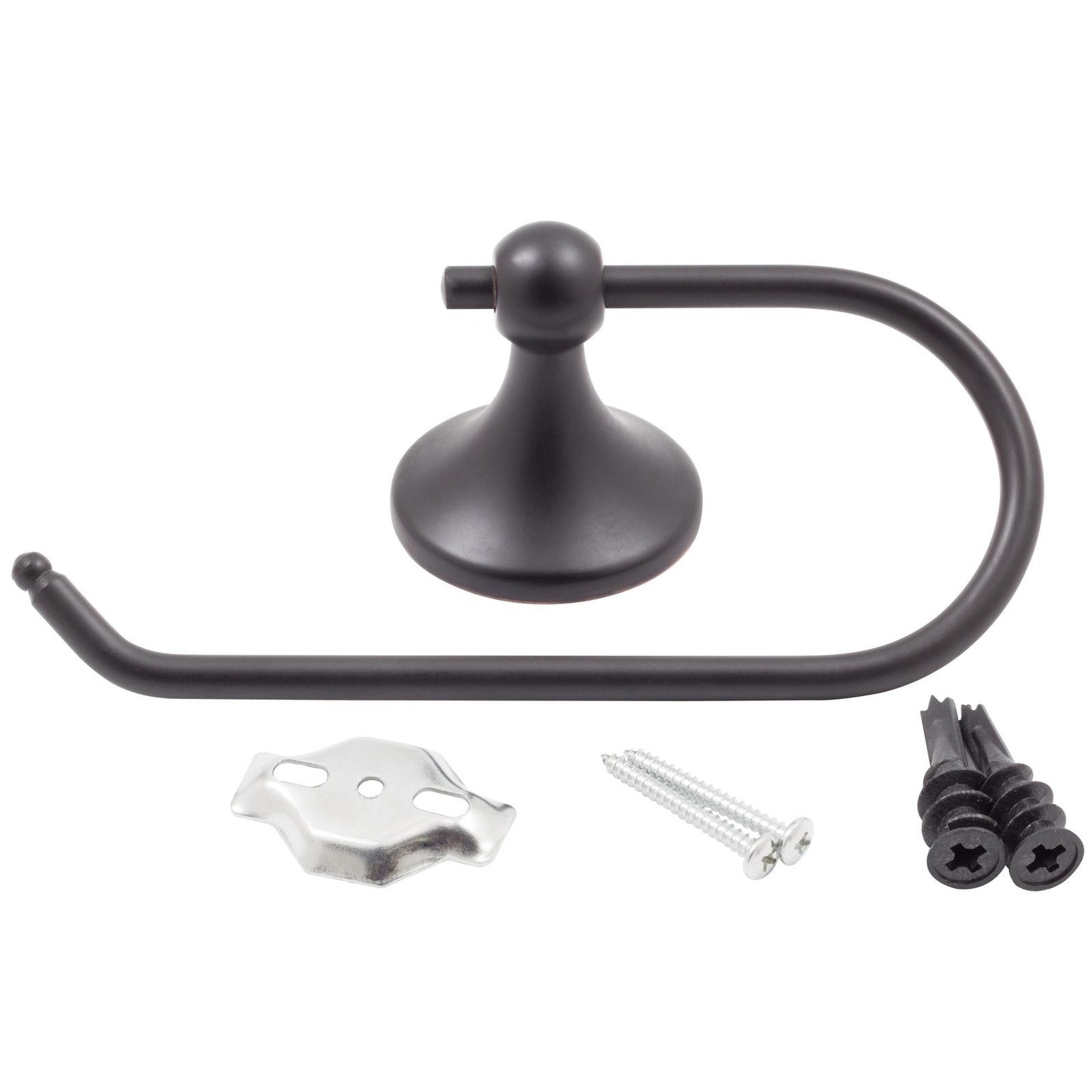 Stone Harbor Hardware Coastal European Paper Holder, Vintage Bronze