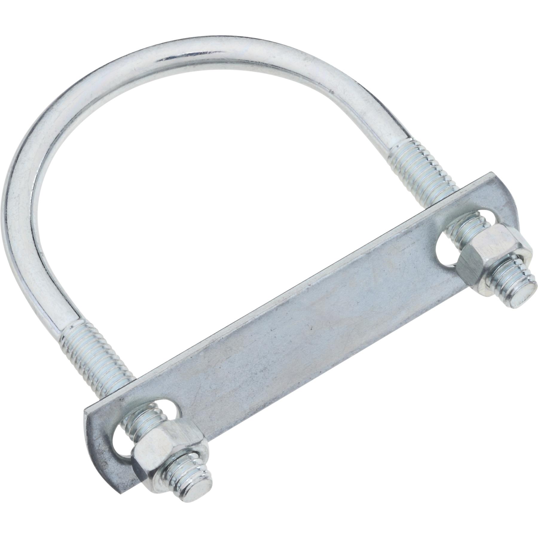 2190BC #542-5/16" x 2-1/2" x 5" U-Bolt - Zinc Plated