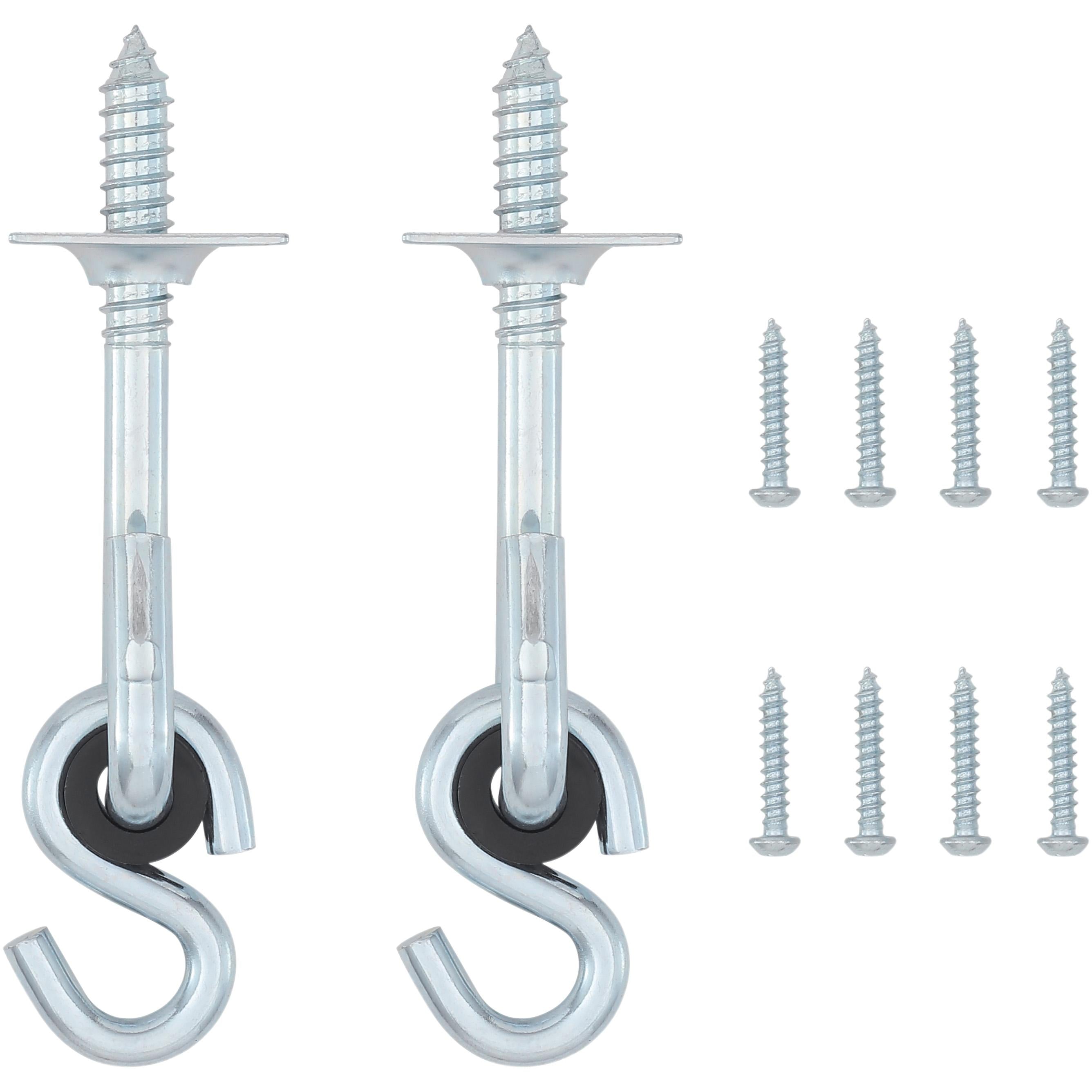 V2038 4" Swing Hook Kits - Polished Chrome