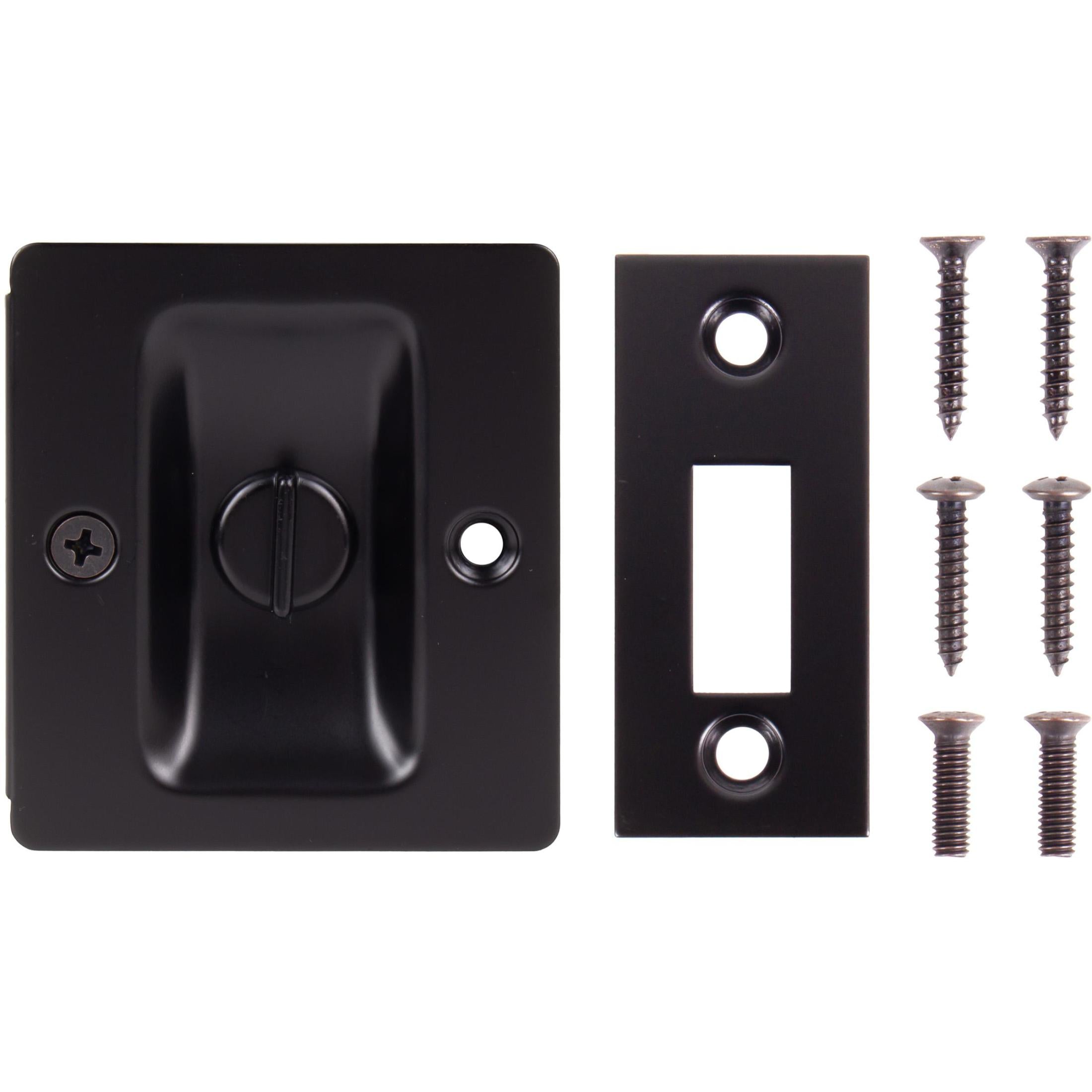 Premium Square Pocket Door Lock Privacy