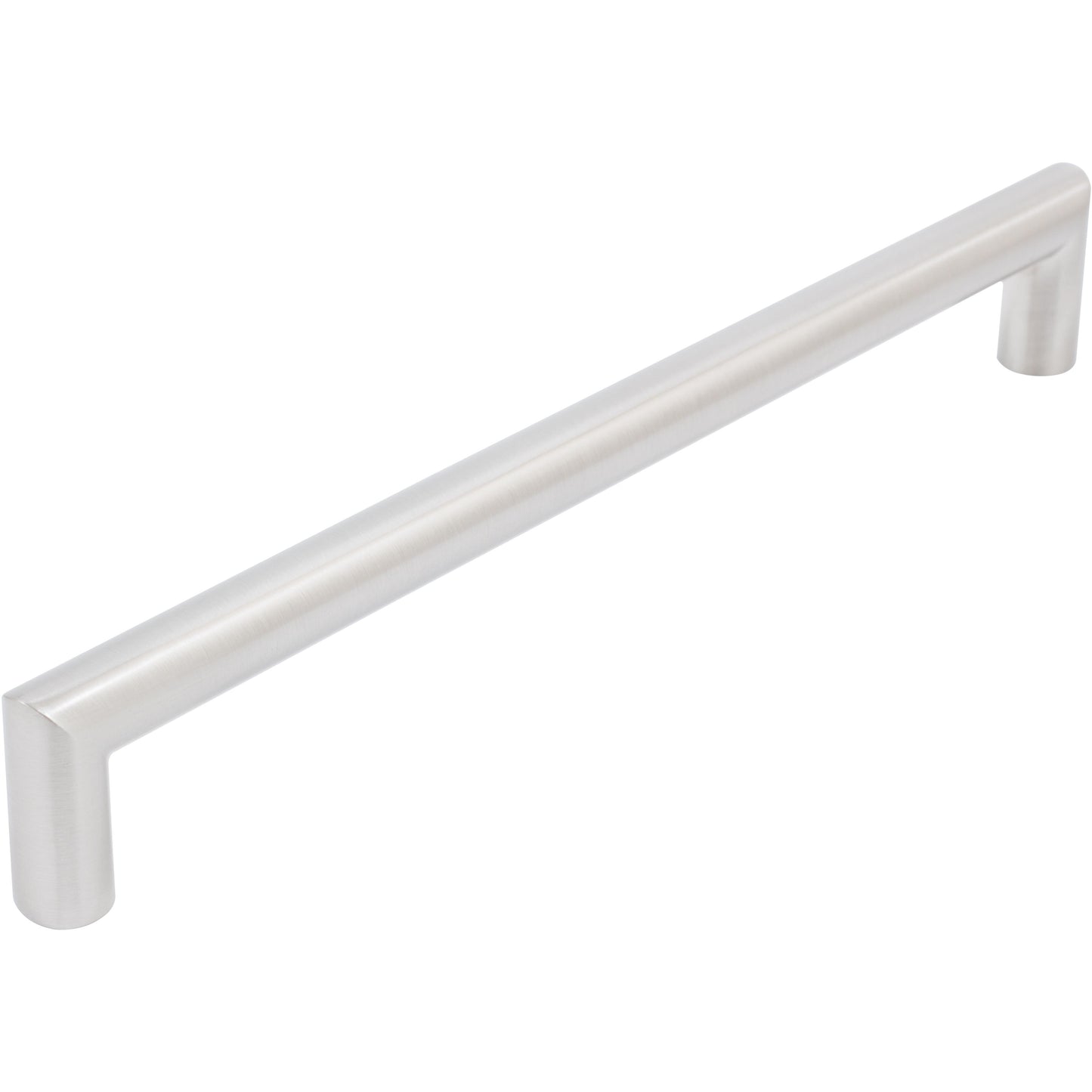 Stone Harbor Hardware Contemporary Round Cabinet Pull, 192 Millimeters, Zinc Base Material, Satin Nickel