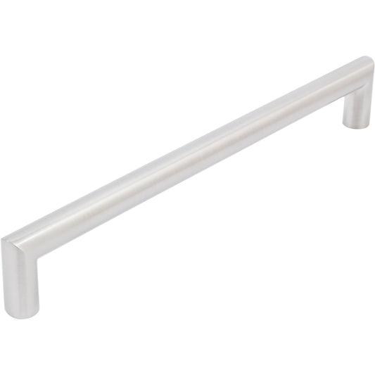 Stone Harbor Hardware Contemporary Round Cabinet Pull, 192 Millimeters, Zinc Base Material, Satin Nickel