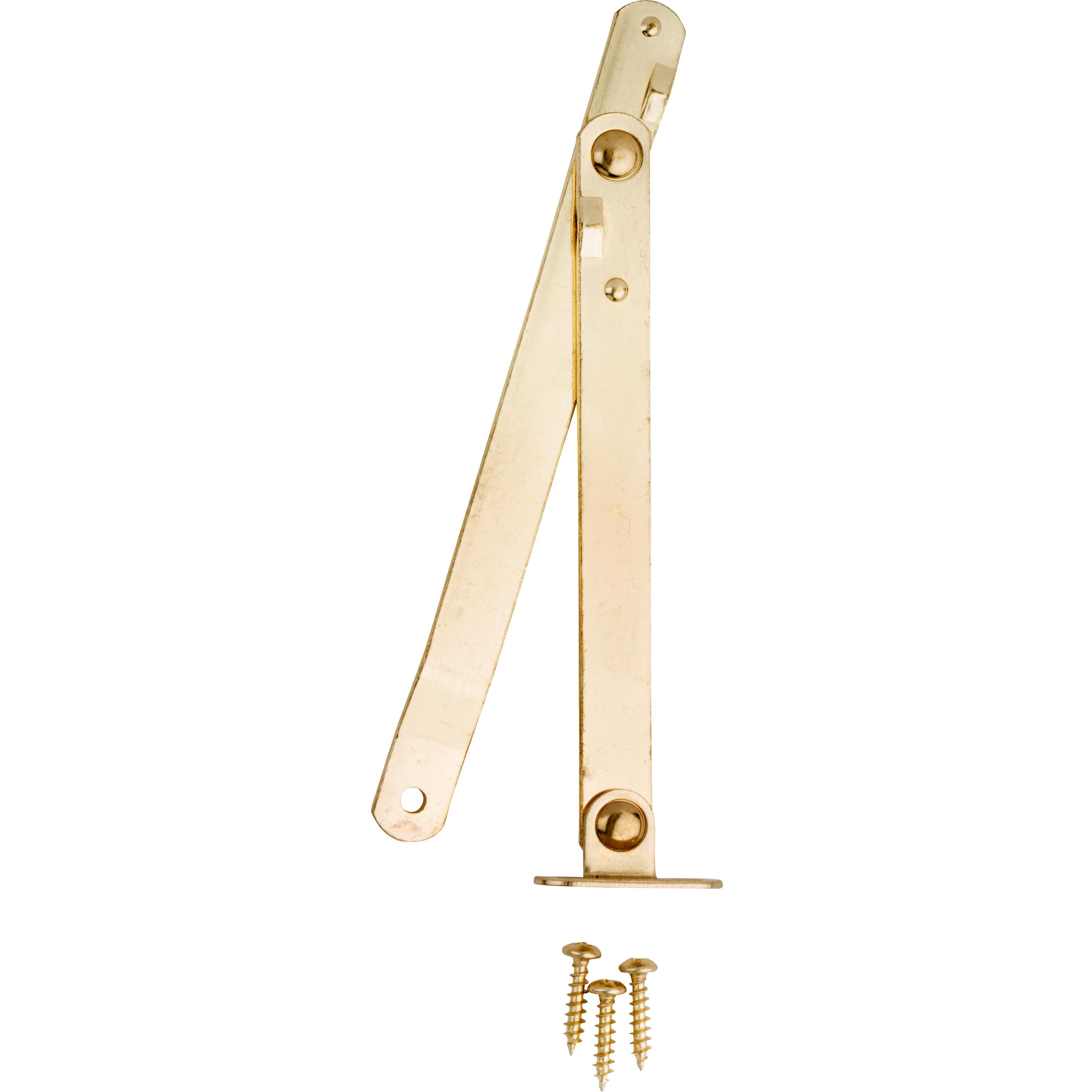 V1890R Right Folding Support - Polished Brass