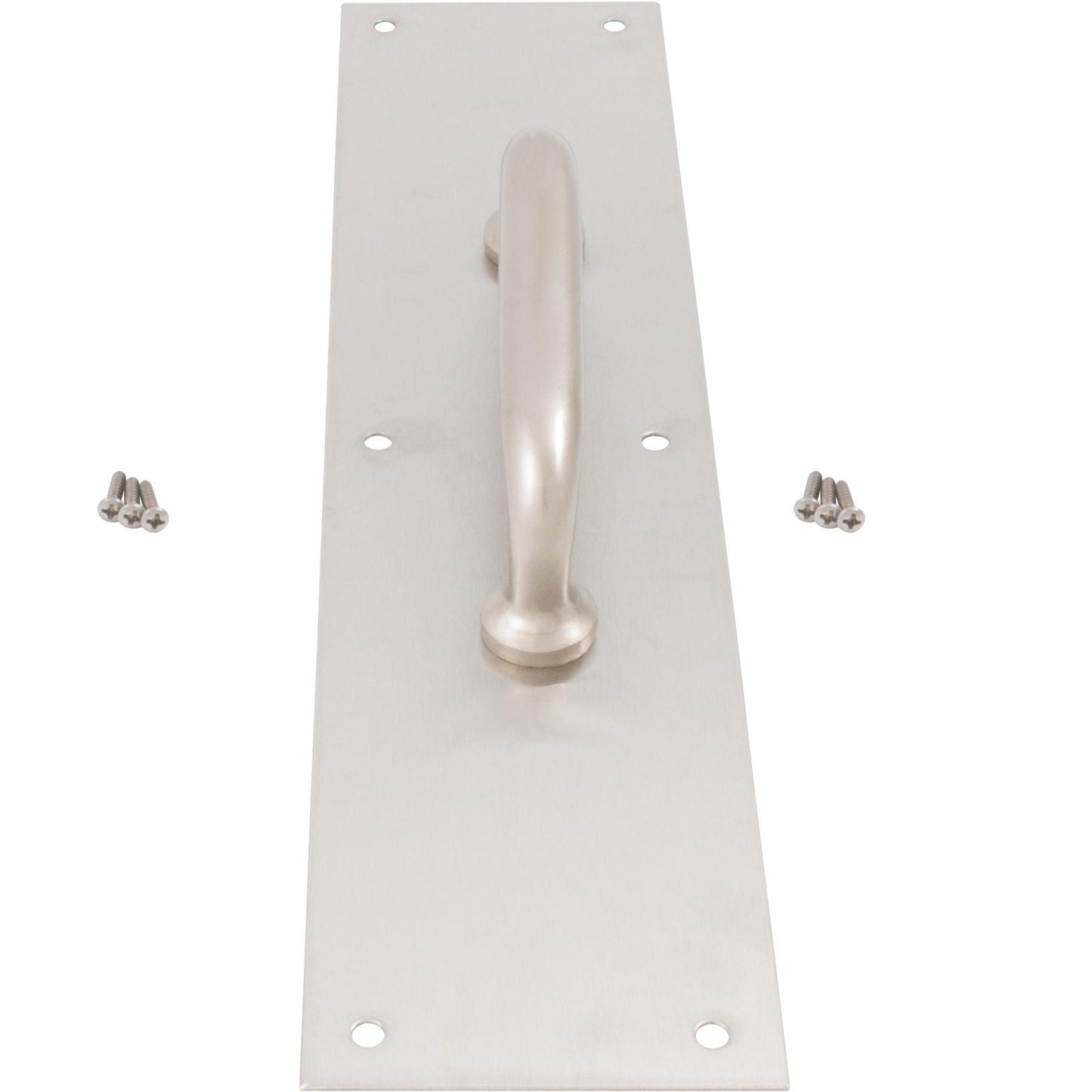 Stone Harbor Hardware Pull Plate, 3-1/2" x 15", Satin Stainless Steel