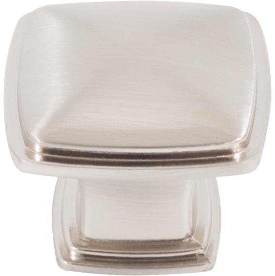Stone Harbor Hardware Sherwood Cabinet Knob, 1-1/4 Inches, Satin Nickel