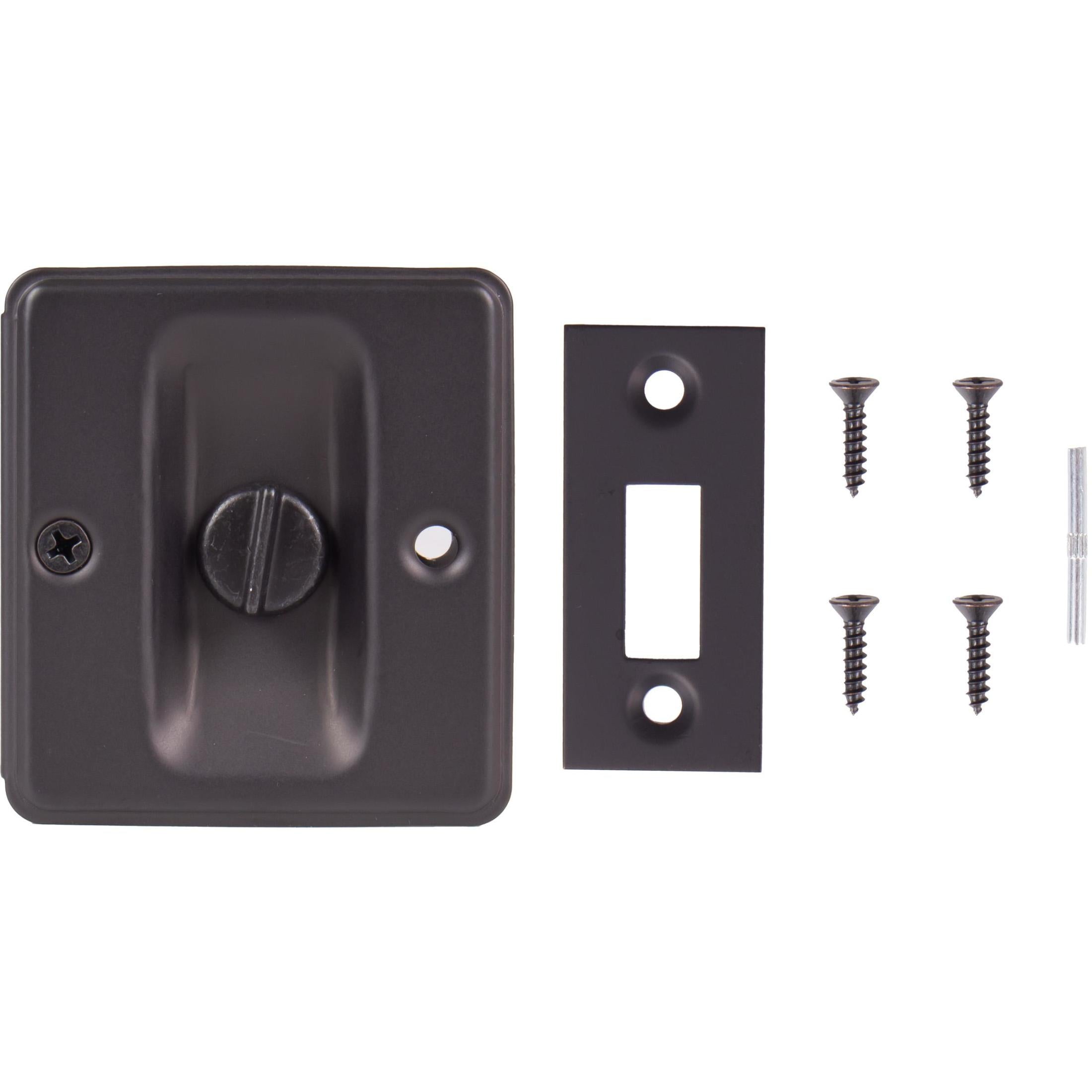 Square Pocket Door Lock Privacy