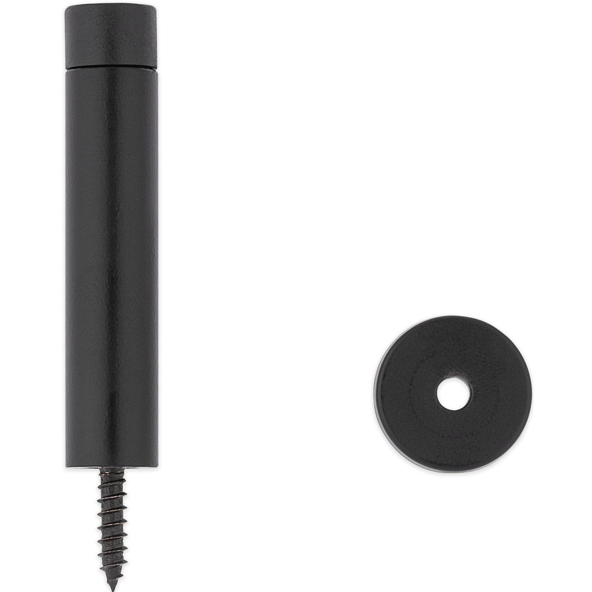 National Hardware - V250 Cooper Door Stop - Matte Black