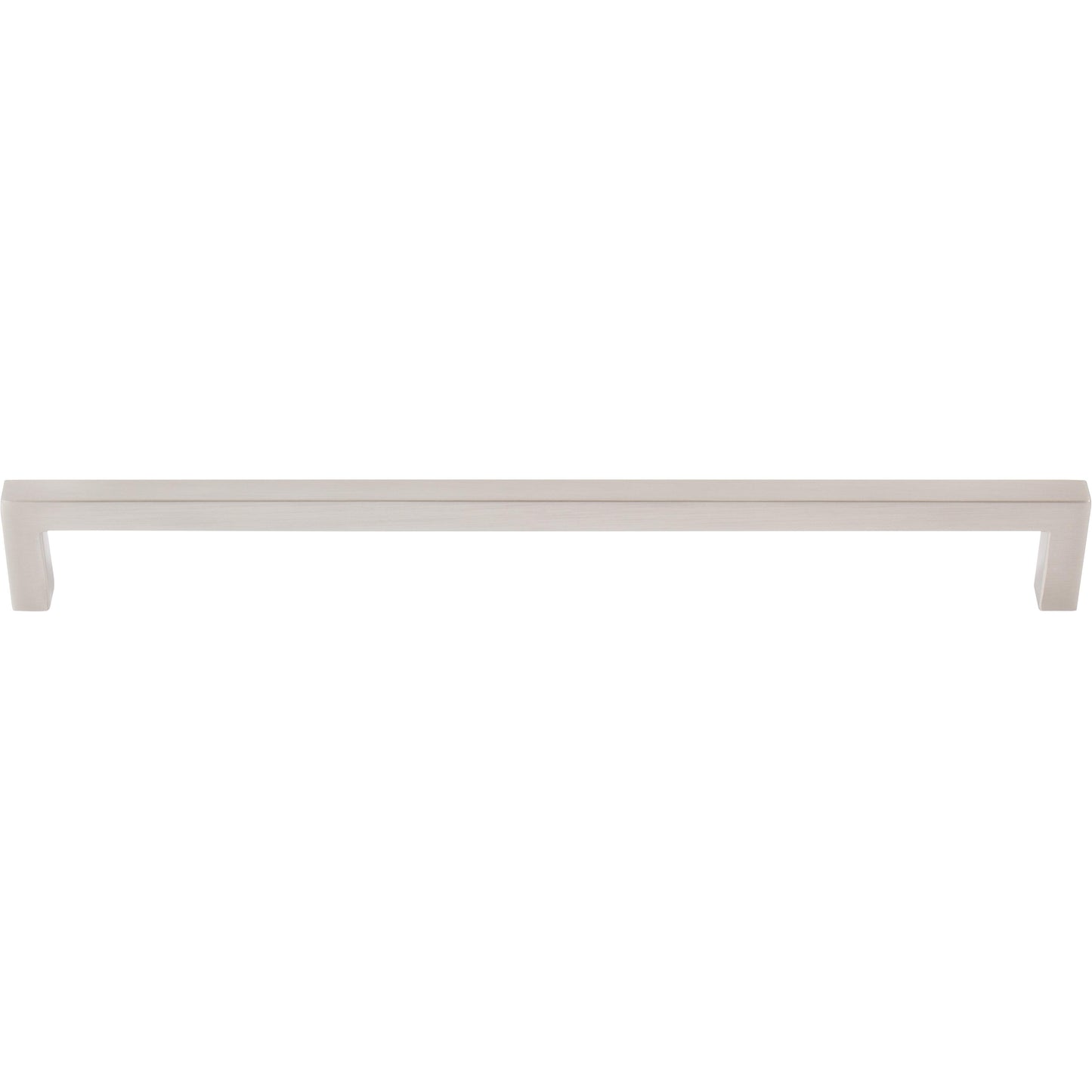 Stone Harbor Hardware Contemporary Square Cabinet Pull, 256 Millimeters, Zinc Base Material, Satin Nickel