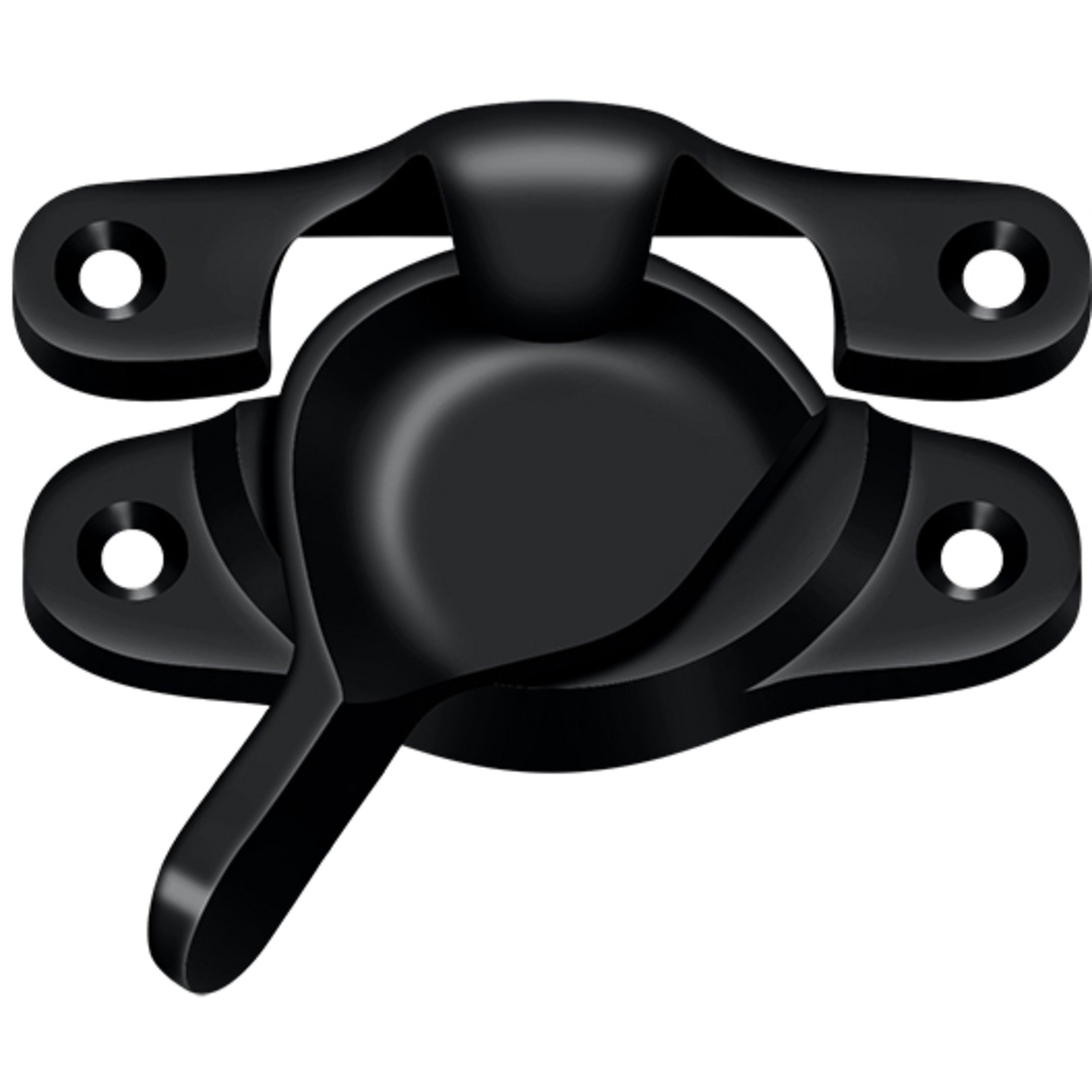 Deltana WLS9U19 1-1/8" x 3" Window Sash Lock - Matte Black
