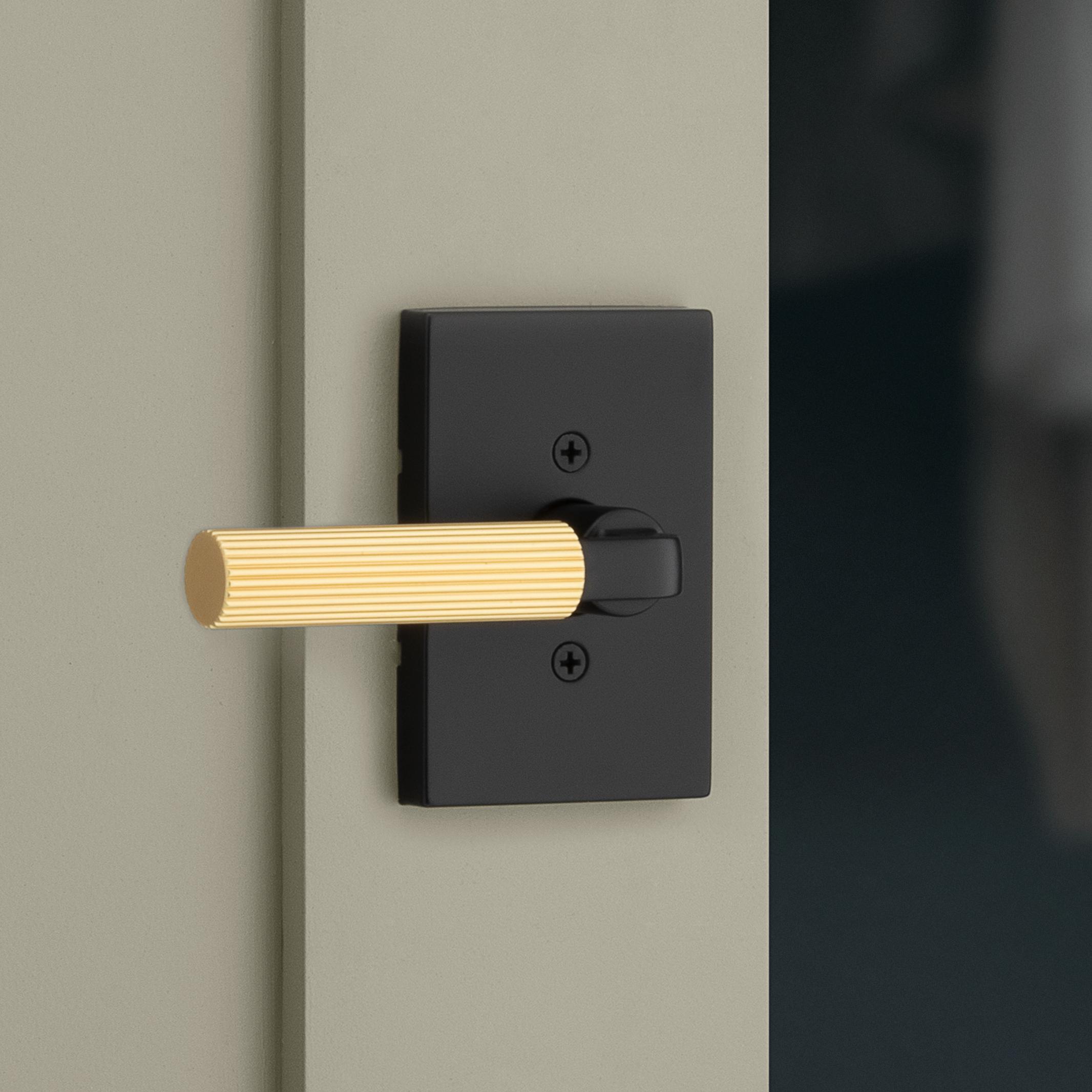 788MAL RCT 514/4 Mirada Dummy - Matte Black with Satin Brass