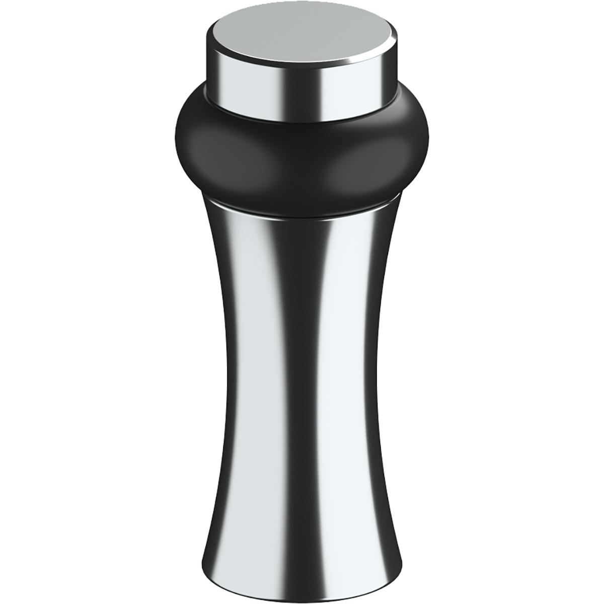 UFBD3505U26 3-1/2" Round Universal Floor Bumper - Polished Chrome