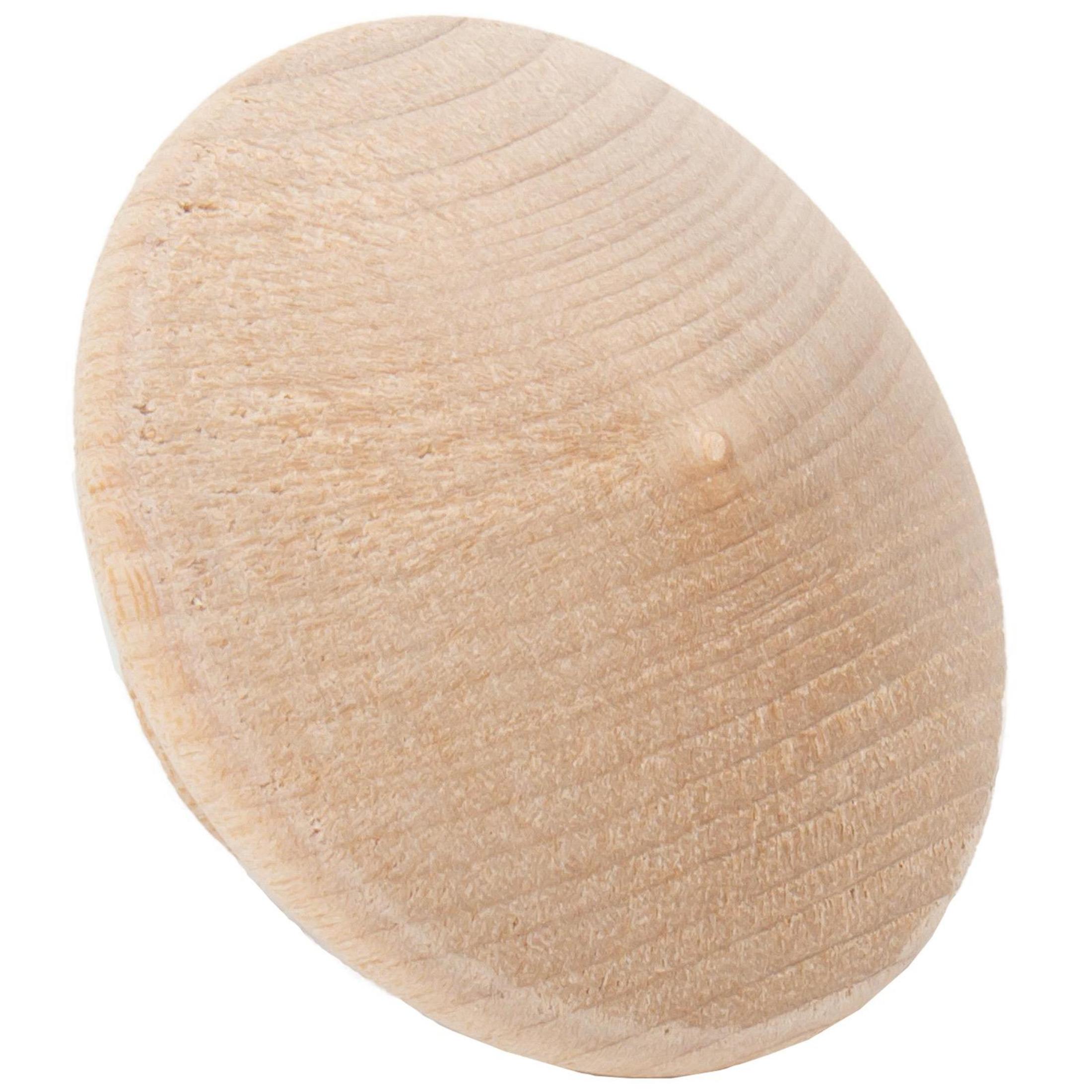 Wood Cabinet Knob, Birch Wood