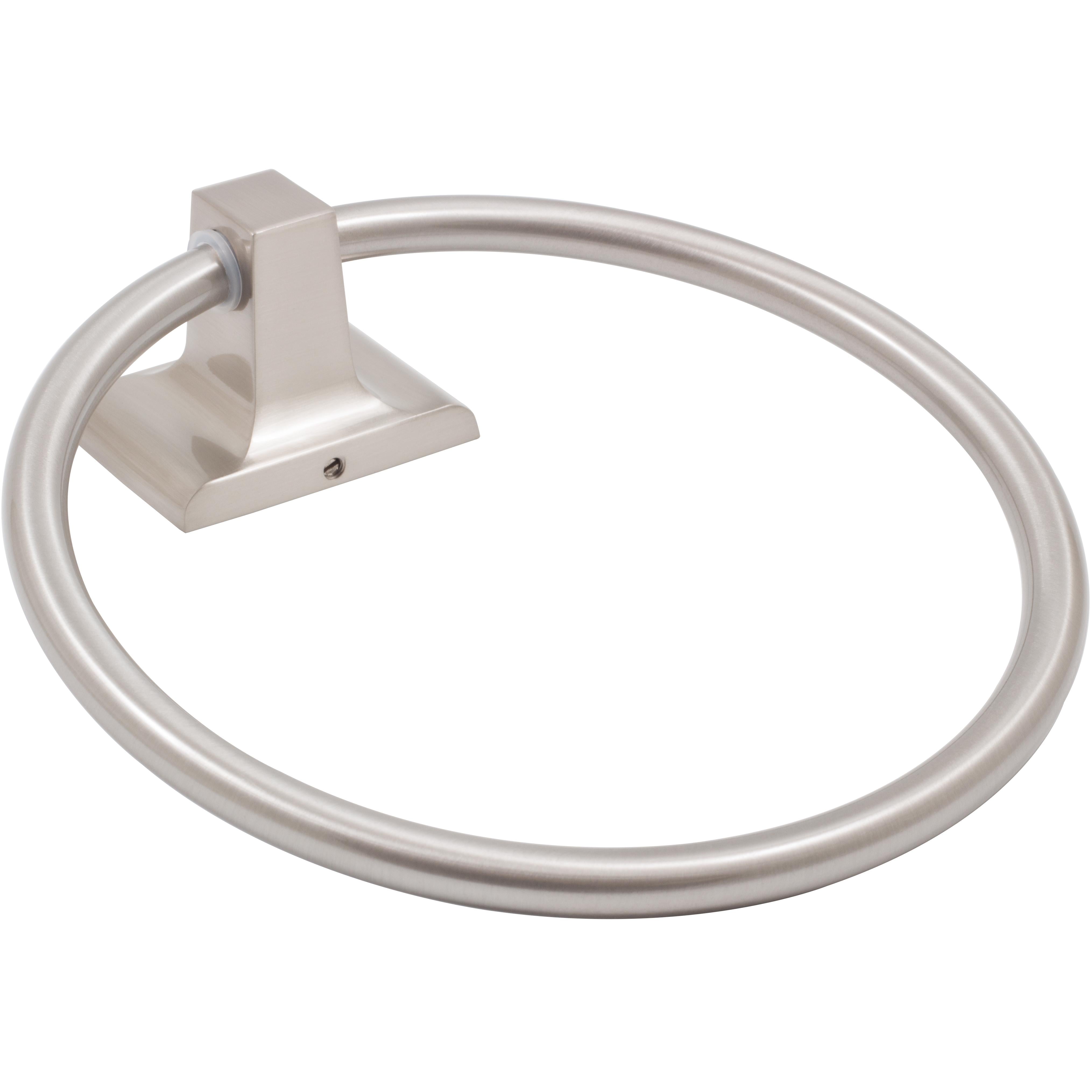 Madison Towel Ring - Satin Nickel