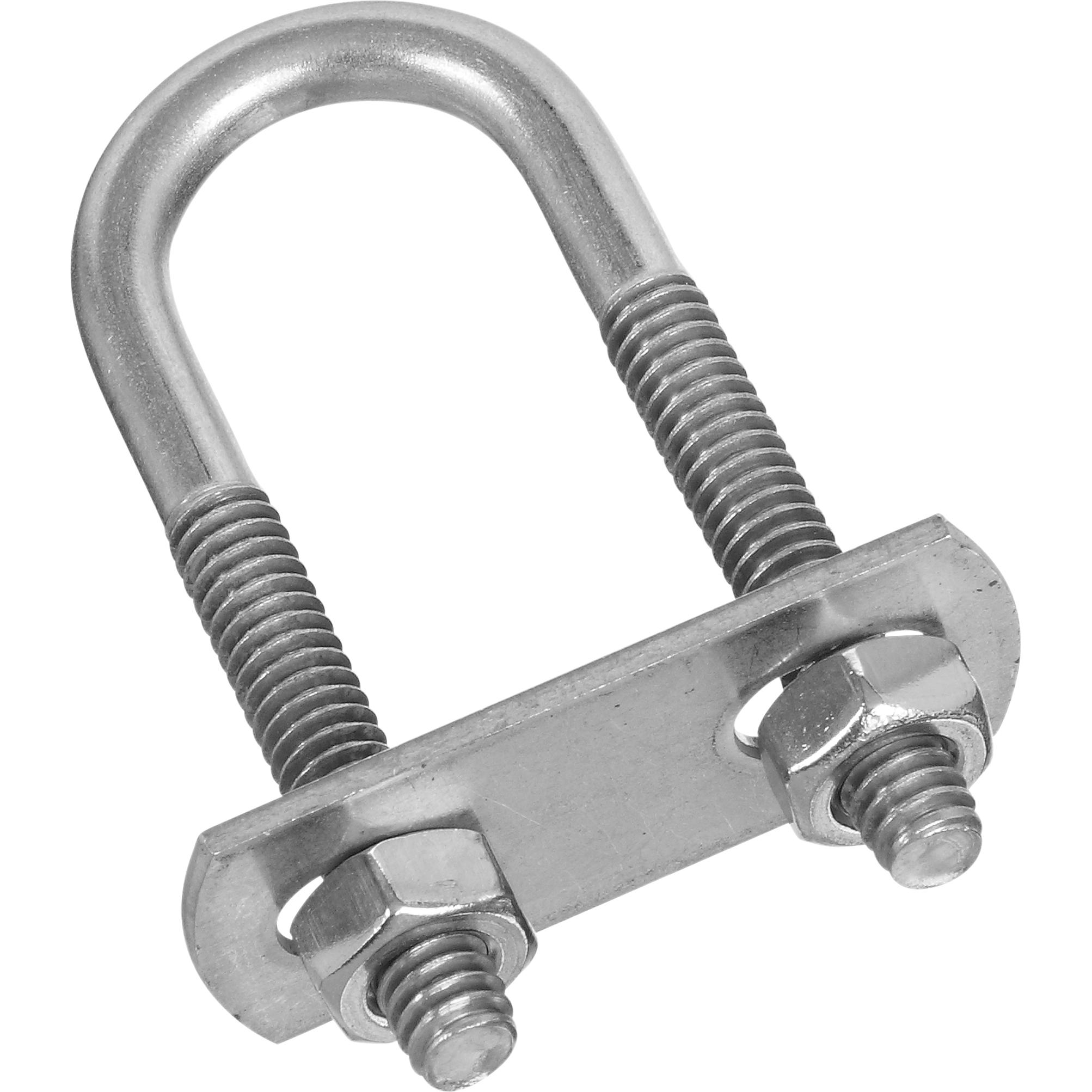 2193BC 112 1/4" x 3/4" x 2-1/2" U-Bolt - Stainless Steel