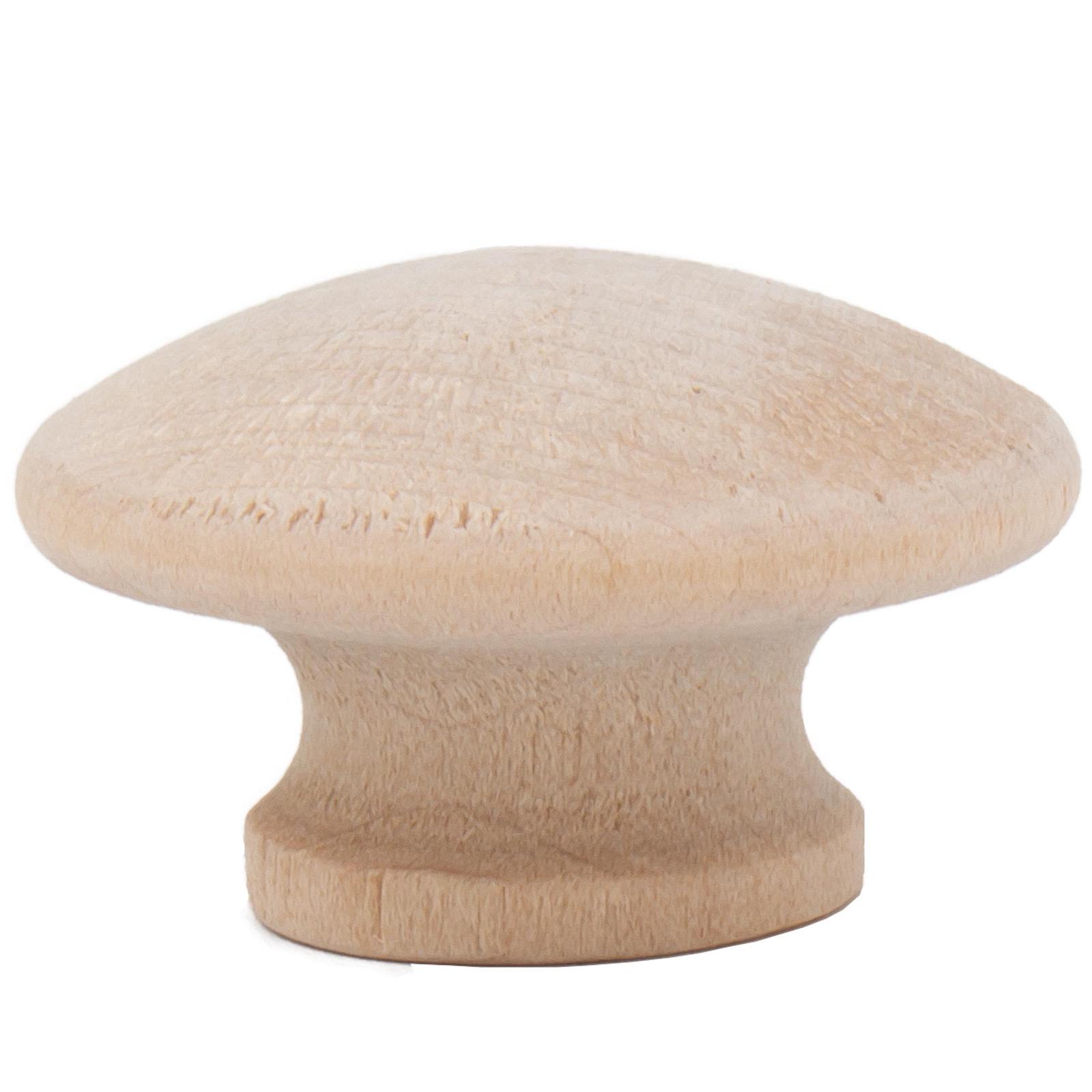 Stone Harbor Hardware Wood Cabinet Knob, 1-1/2 Inches, Birch Wood