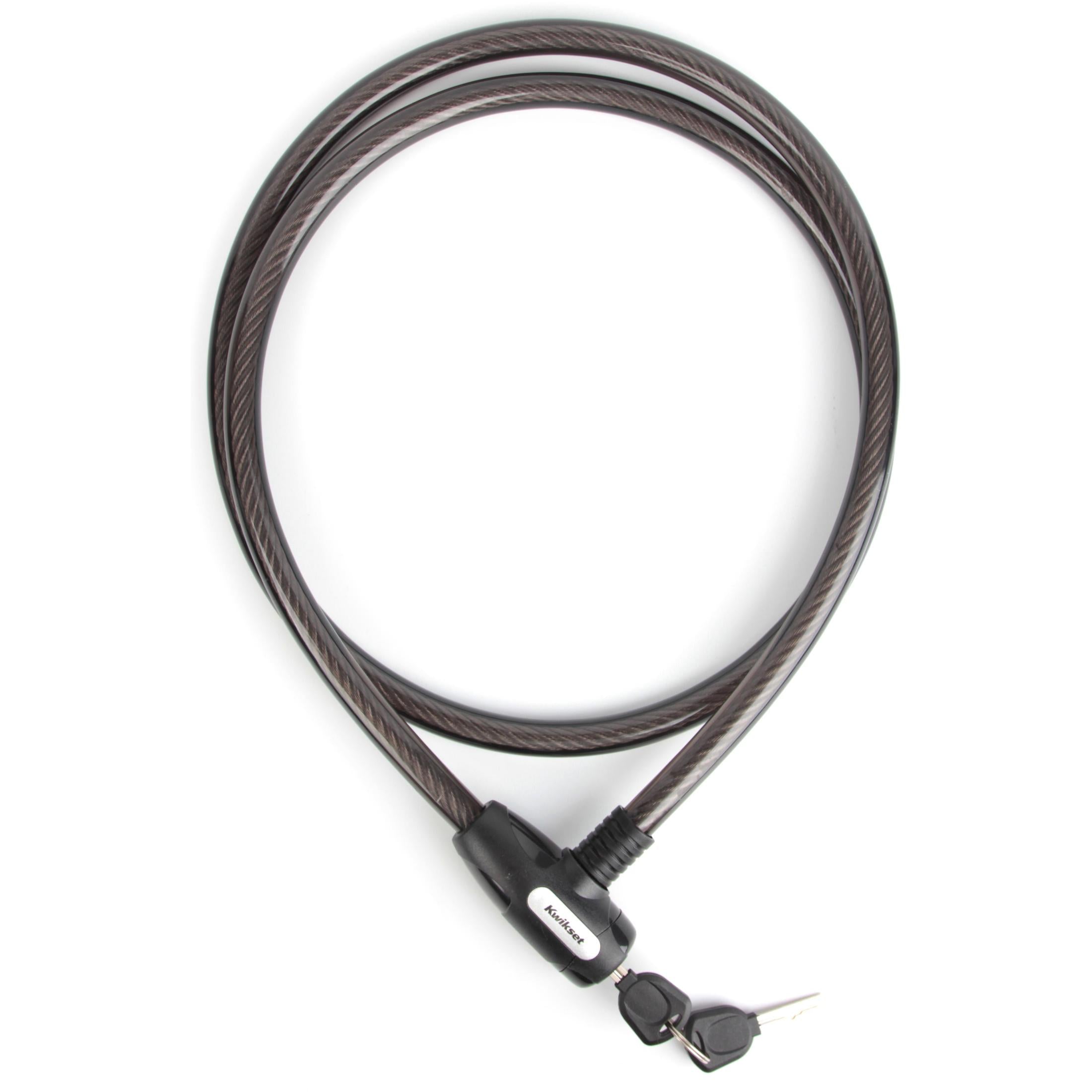 Kwikset 6' x 5/8" Keyed Bicycle Cable Lock