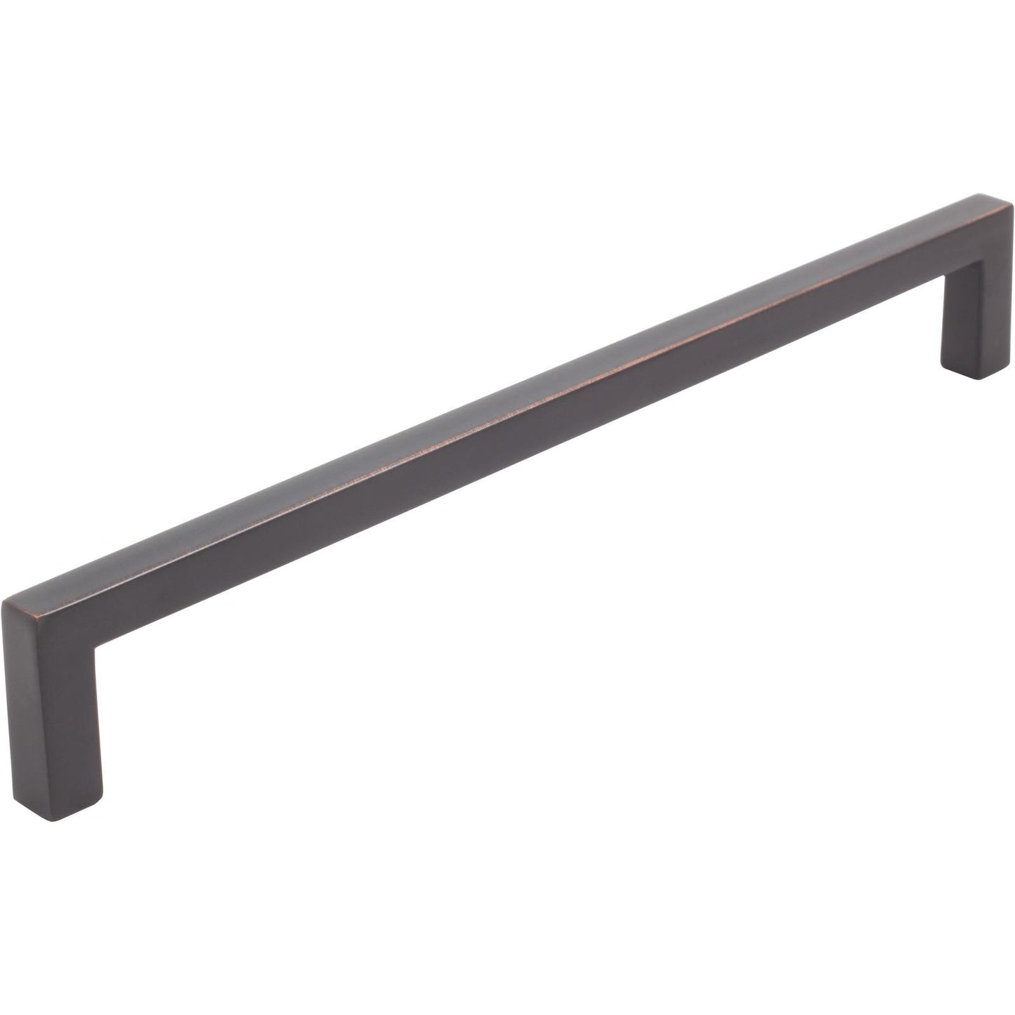Stone Harbor Hardware Contemporary Square Cabinet Pull, 224 Millimeters, Zinc Base Material, Vintage Bronze