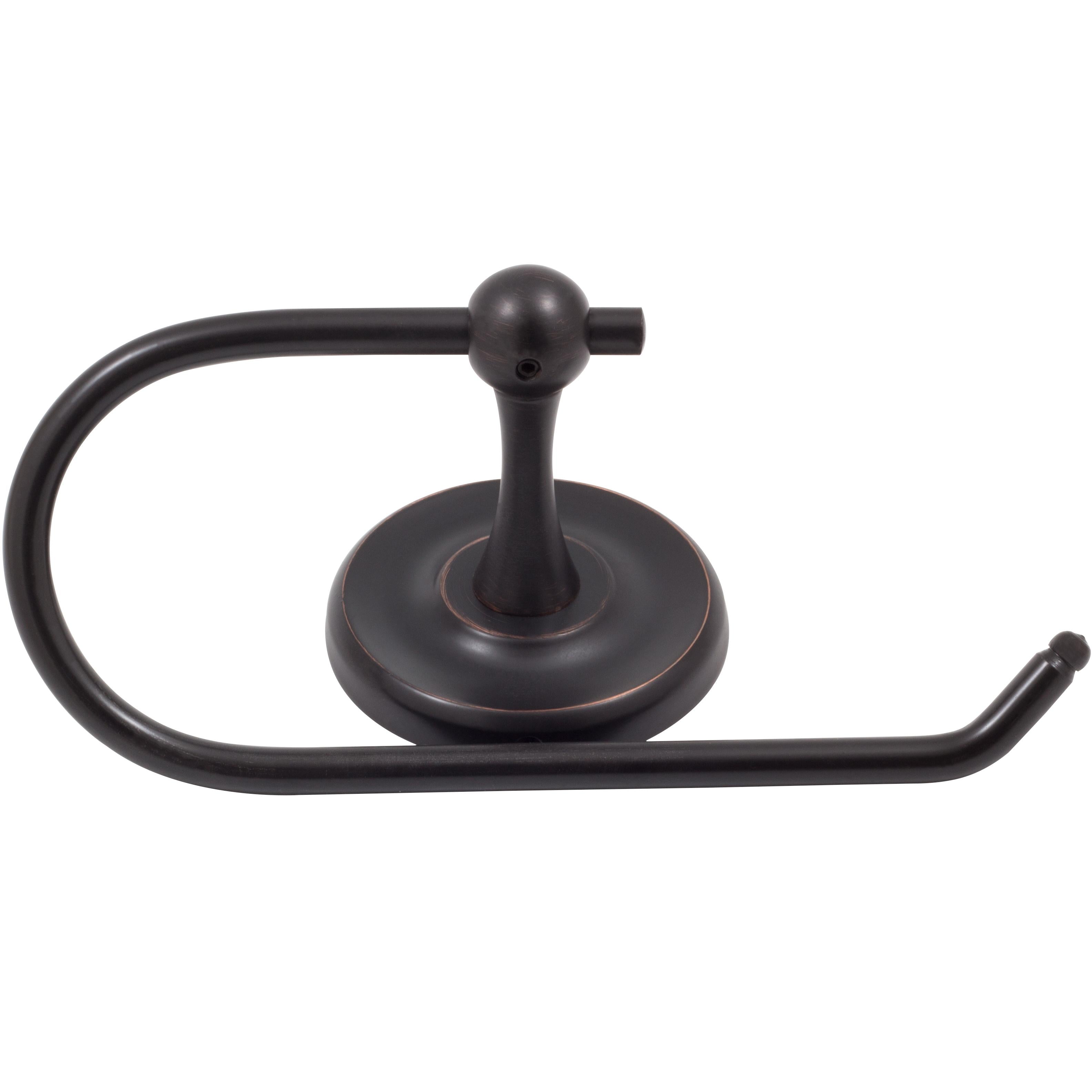 Portland Euro Paper Holder - Matte Black