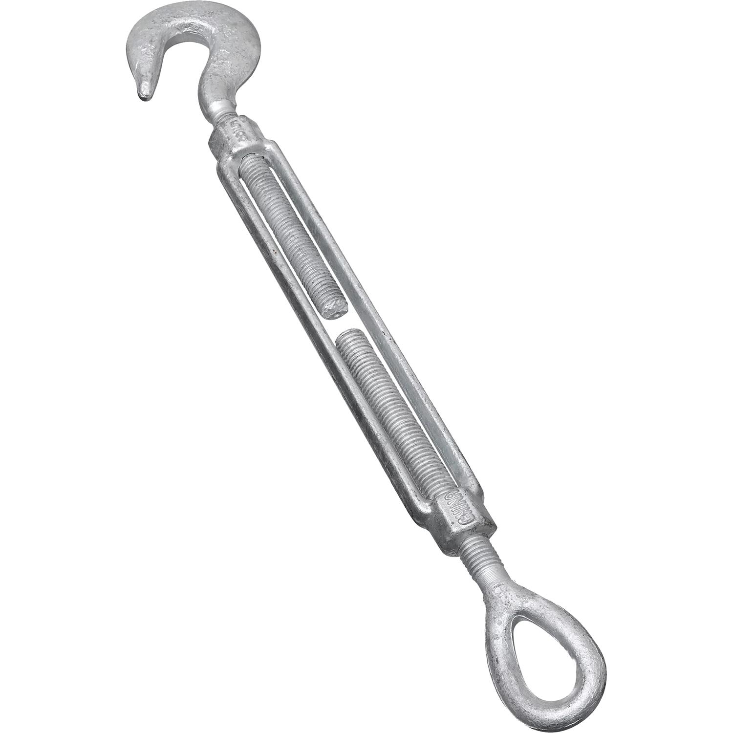 3272BC 5/8" x 9" Hook / Eye Turnbuckle - Galvanized