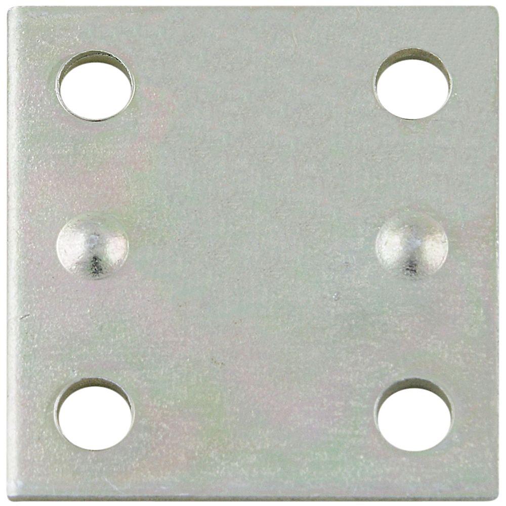 V119 1-1/2 x 1-3/8 Mending Plate 4/pk - Zinc Plated