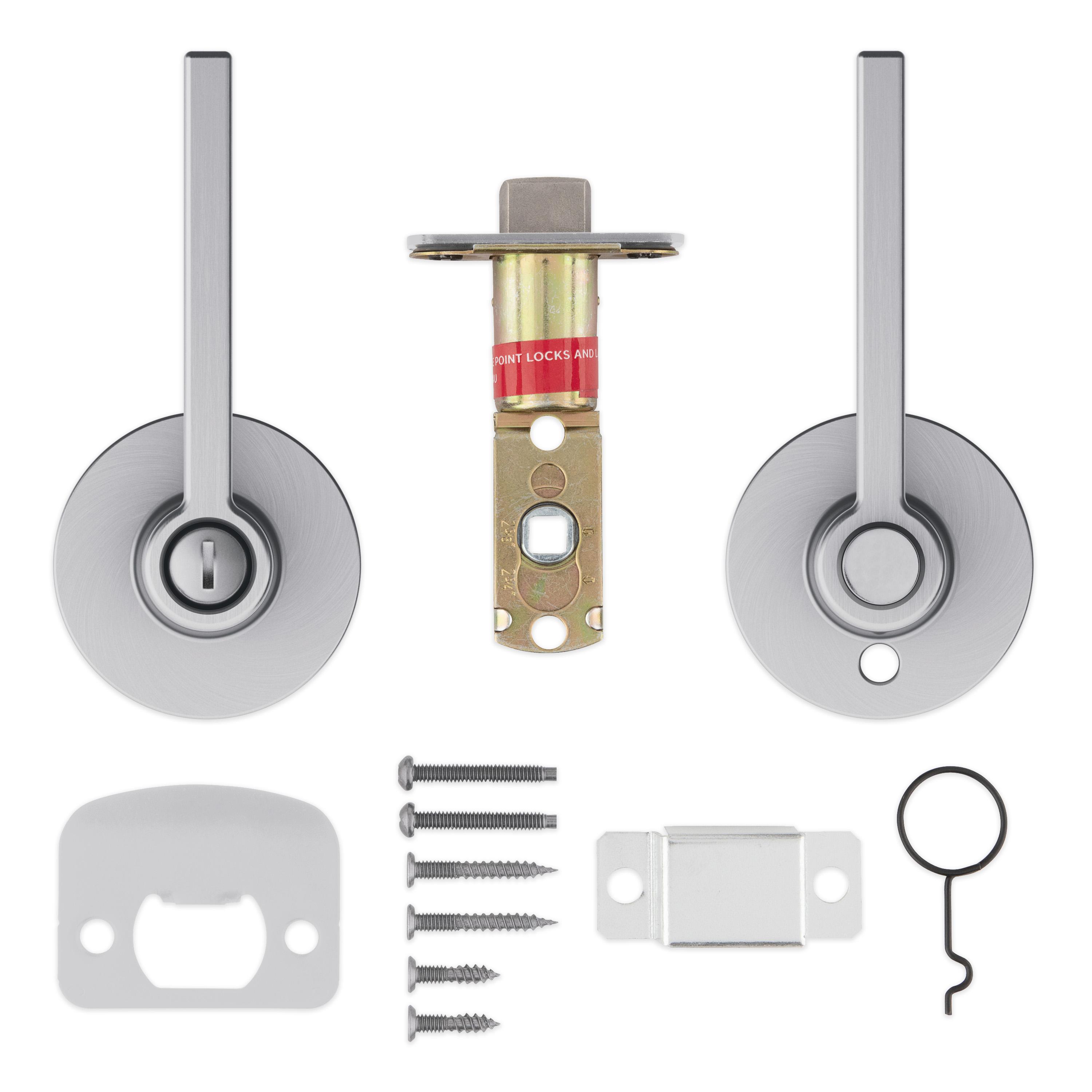 408CSL RDT 26D RCAL UL 3031 Casey Privacy - Satin Chrome