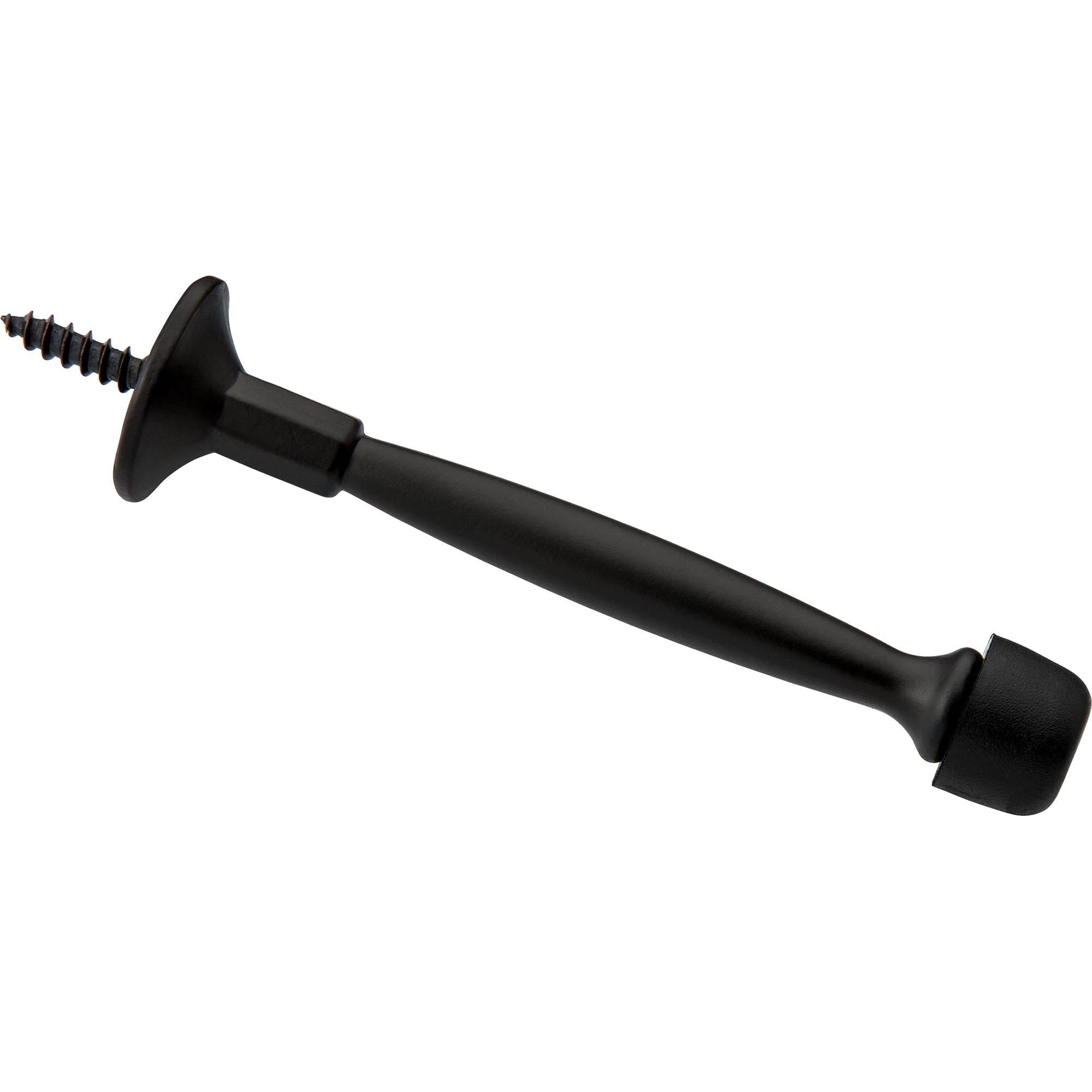 SPB236 4" Rigid Door Stop - Matte Black