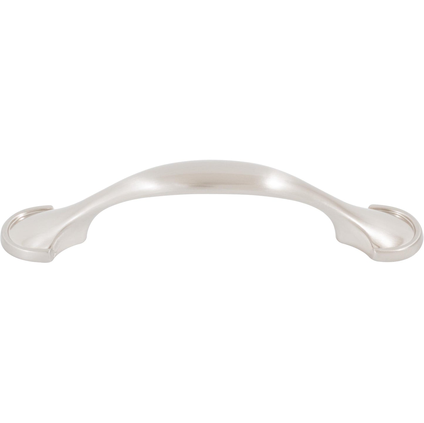 Stone Harbor Hardware Spon Cabinet Pull, 3 Inches, Satin Nickel