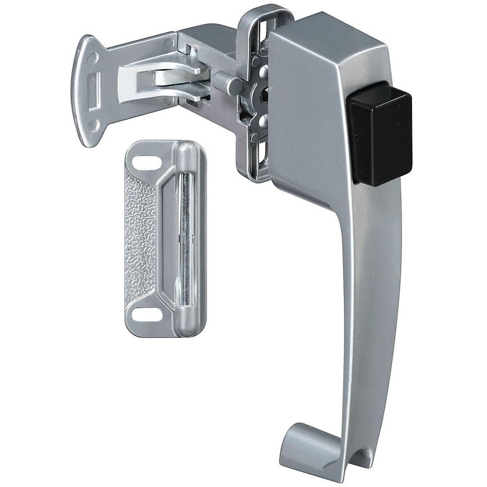 National Hardware - V1316 Pushbutton Latch without Key - Silver
