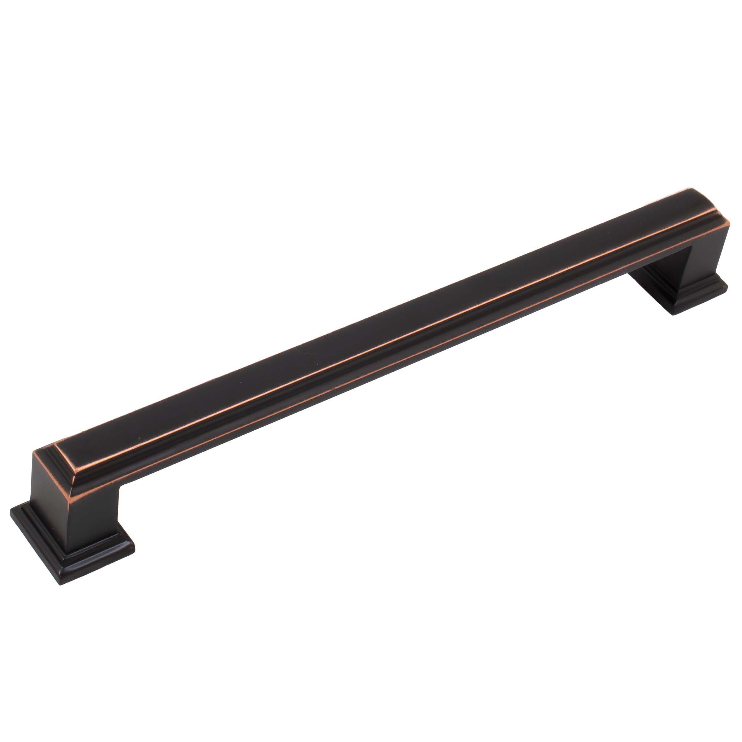 Stone Harbor Hardware Metropolis Cabinet Pull, 160 Millimeters, Vintage Bronze