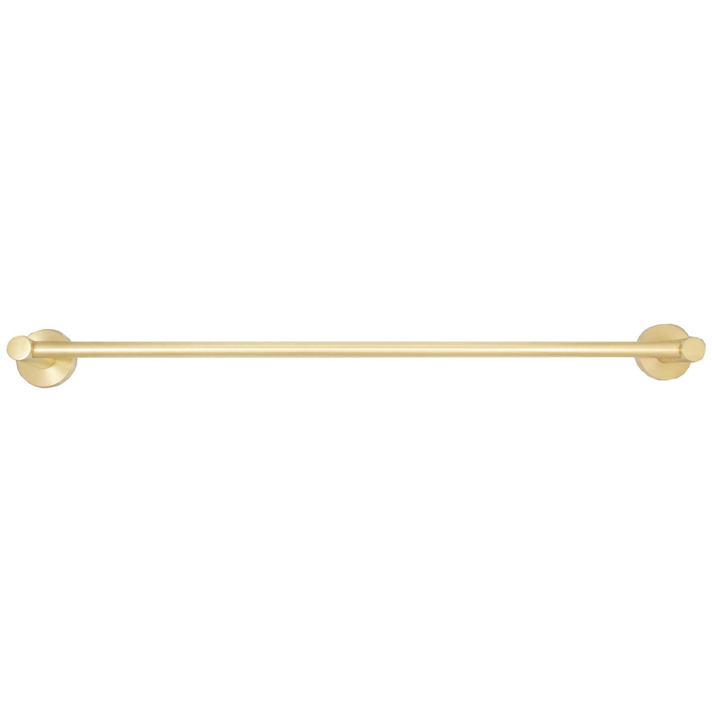Stone Harbor Hardware Zurich Towel Bar, 24 Inches, Satin Brass