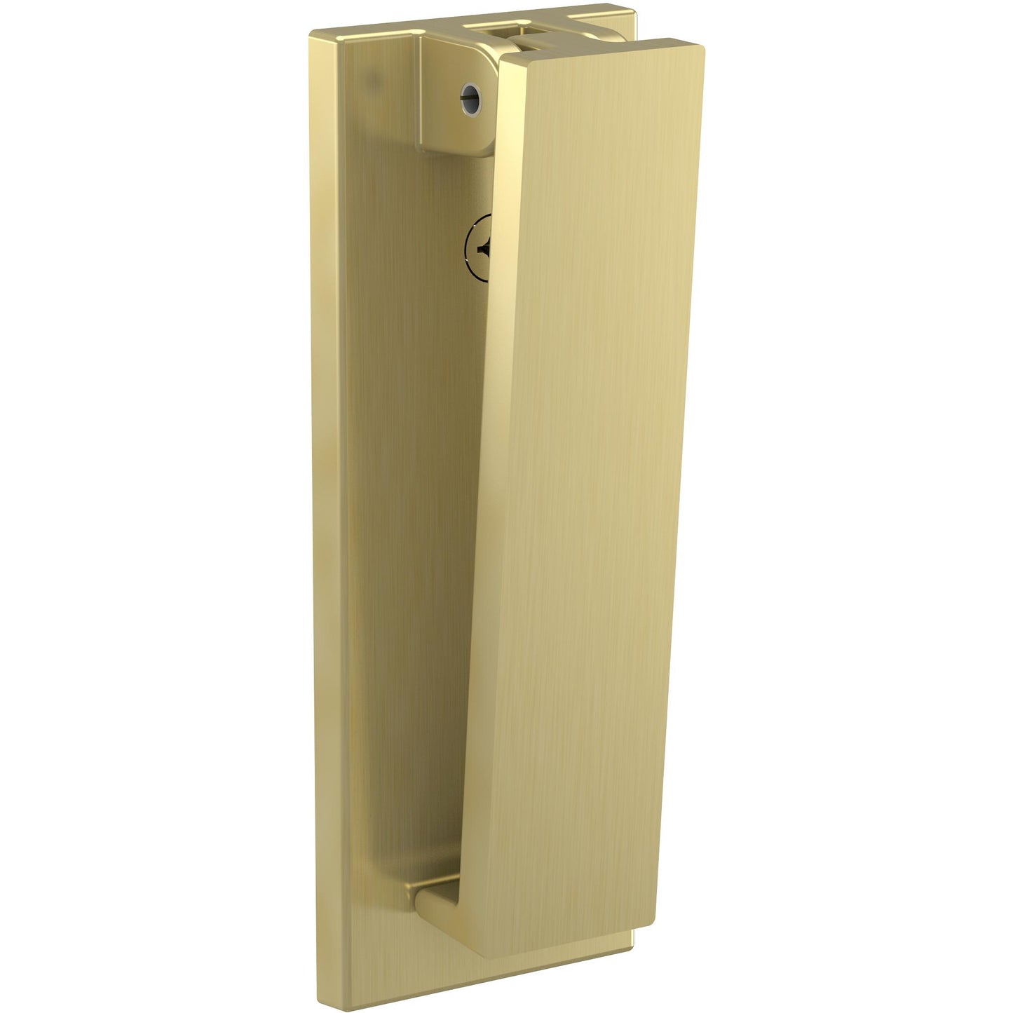 V1916 Reed Door Knocker - Brushed Gold