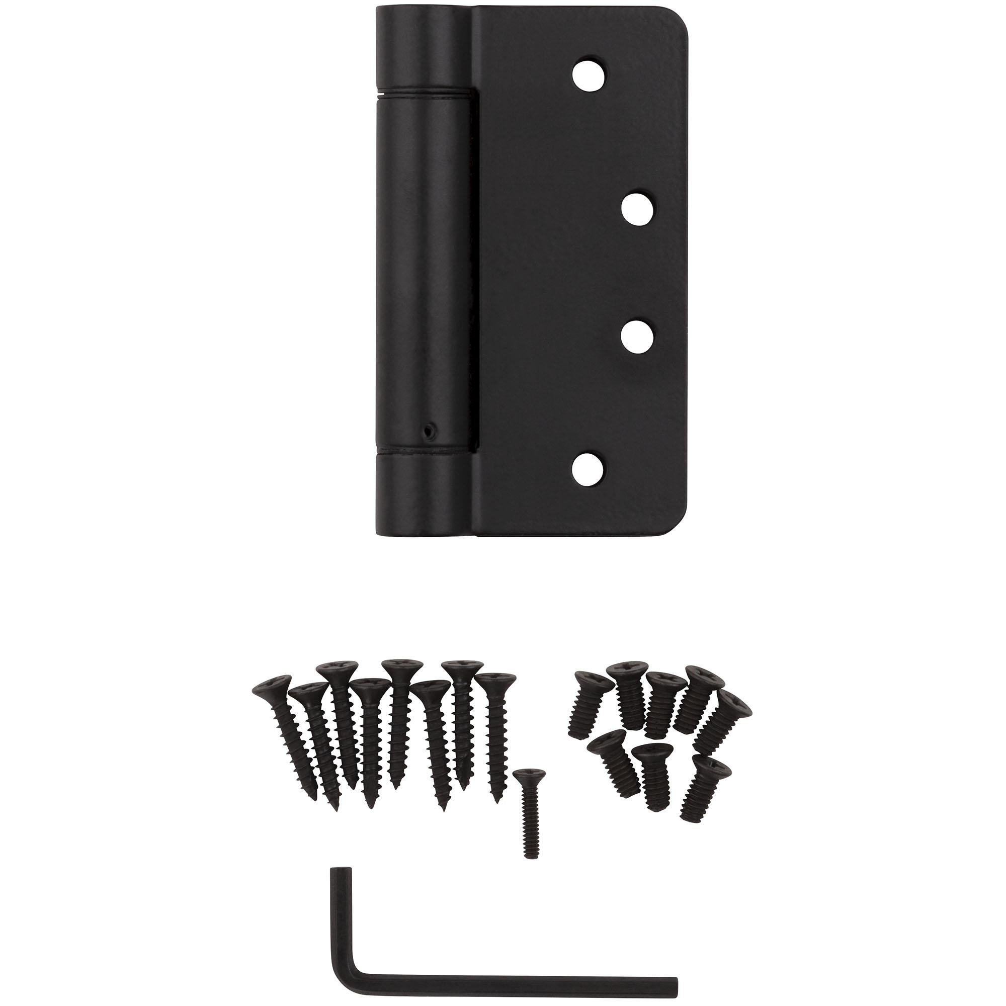 National Hardware - V521 4" 1/4R Spring Hinge - Oil-Rubbed Bronze
