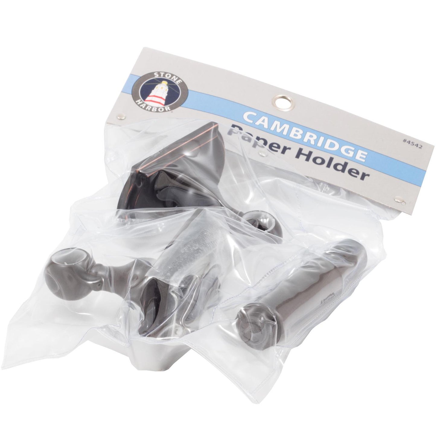 Stone Harbor Hardware Cambridge Paper Holder, Vintage Bronze