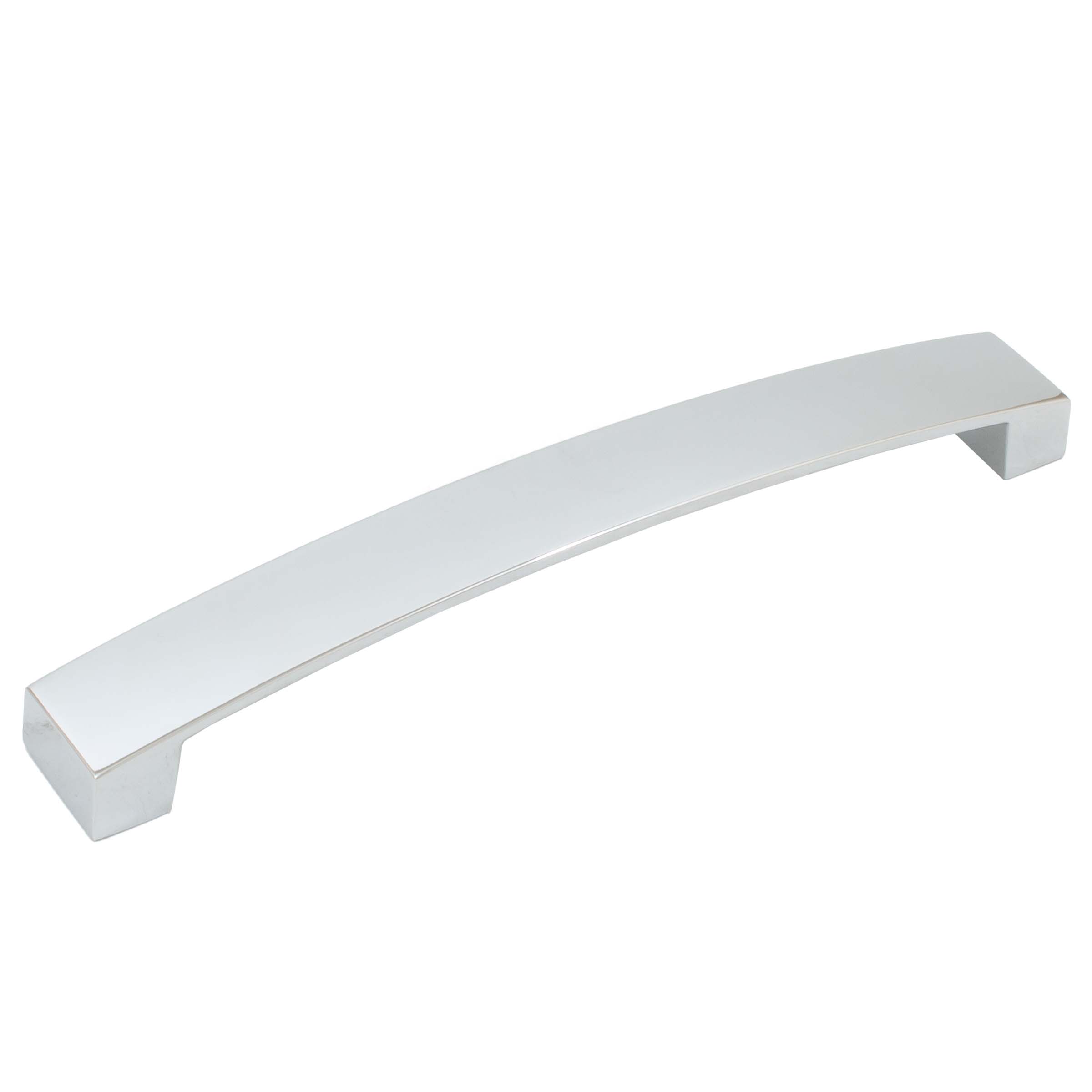 Stone Harbor Hardware Zephyr Cabinet Pull, 160 Millimeters, Polished Chrome